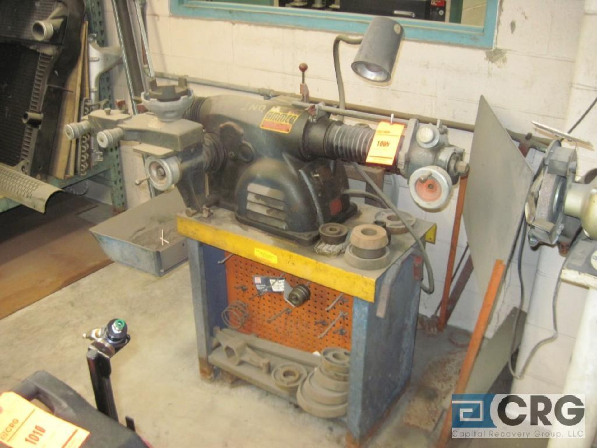 Ammco brake lathe w/Ammco 7750 disk brake facing mechanism, twin face tool w/all brake lathe - Image 2 of 4