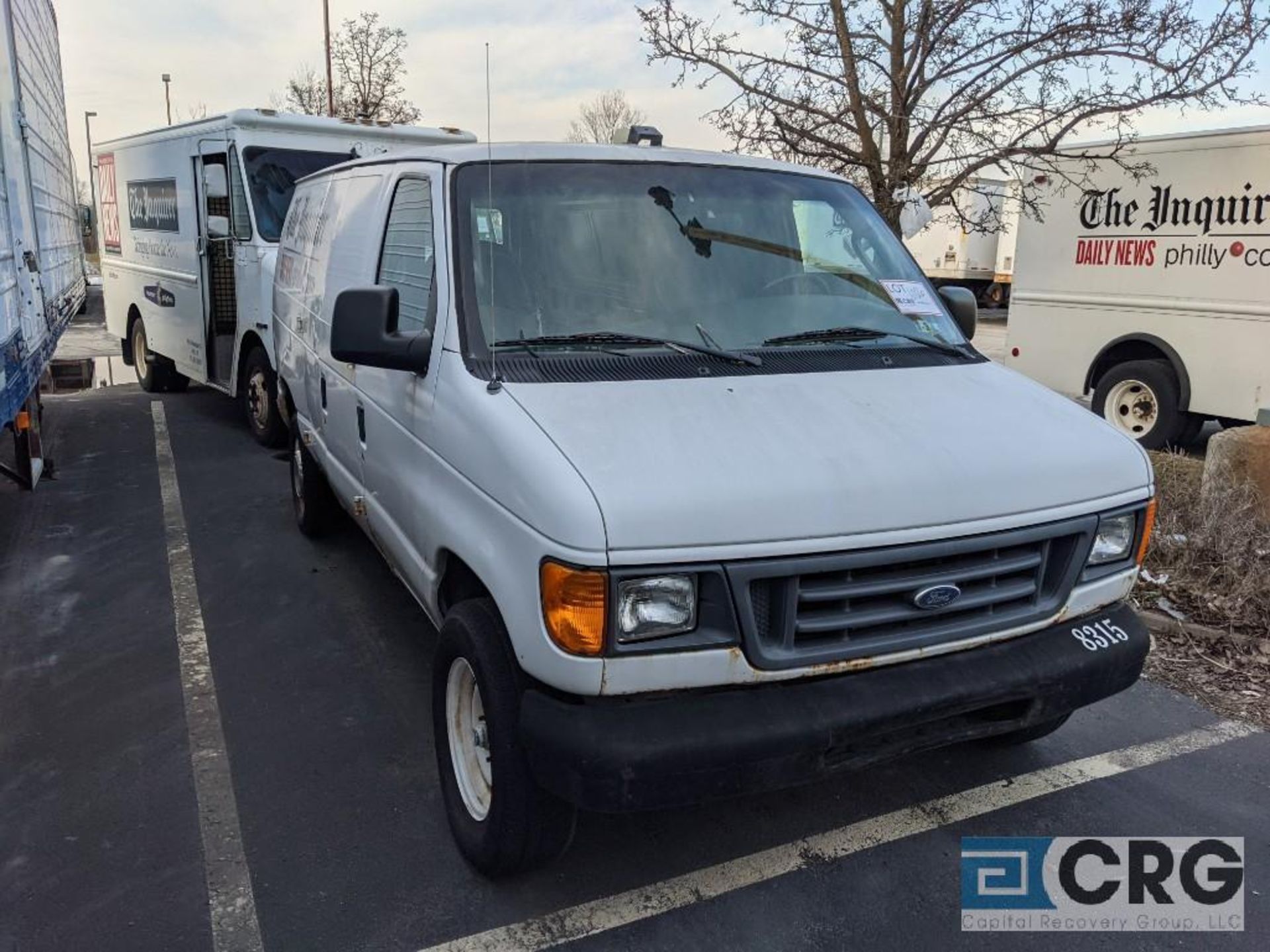 2003 Ford E250 Step Van - 8600 GVW, For Parts only, VIN# N/A, Unit # 8315