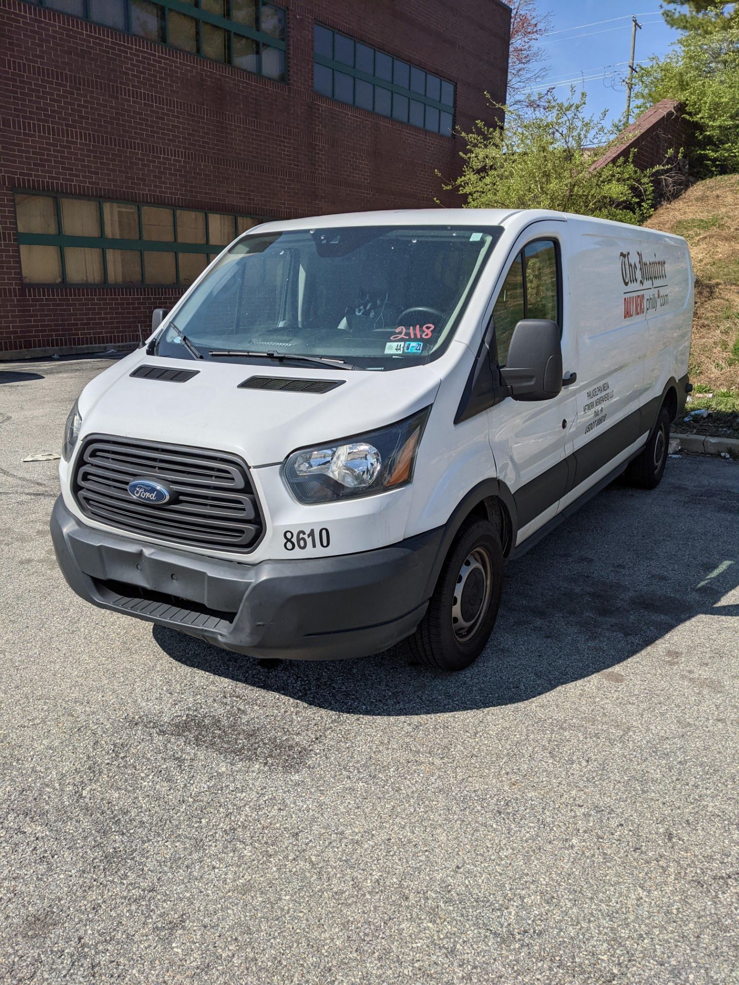 2016 Ford Transit350 Van - 9500 GVW, 81868 odometer reading. Flat Top Roof, 9500 GVW, 3.7L Gas, Auto