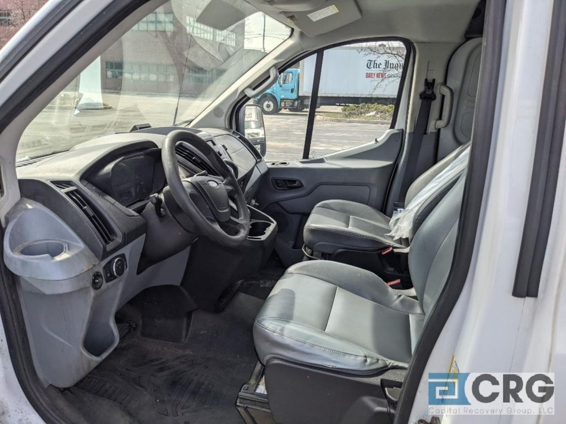 2015 Ford Transit350 Van - 9500 GVW, 224963 odometer reading. Flat Top Roof, 9500 GVW, 3.7L Gas, - Image 7 of 11