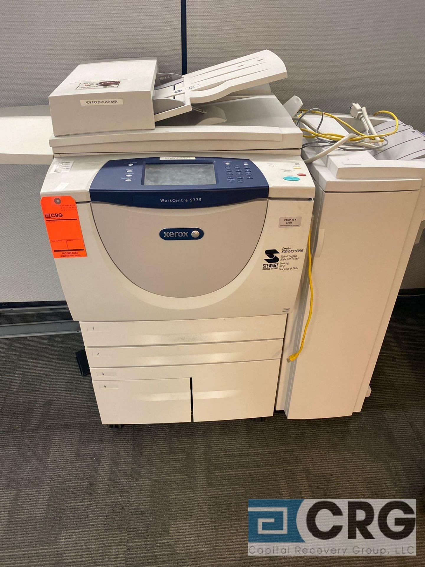 2012 Xerox workcentre 5775, fax, print, and scanner all-in-one