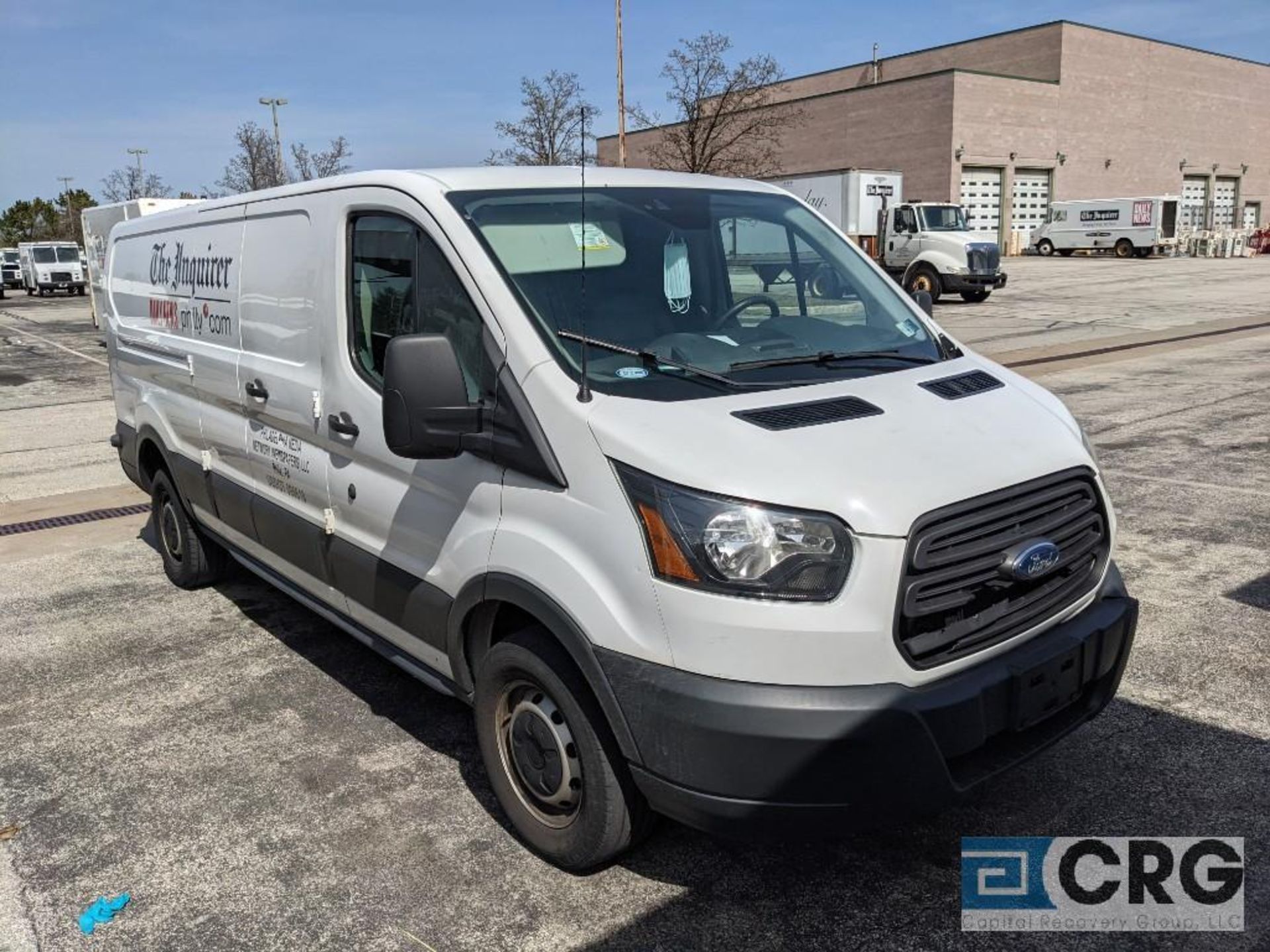 2016 Ford Transit350 Van - 9500 GVW, 142294 odometer reading. Flat Top Roof, 9500 GVW, 3.7L Gas, - Image 2 of 8