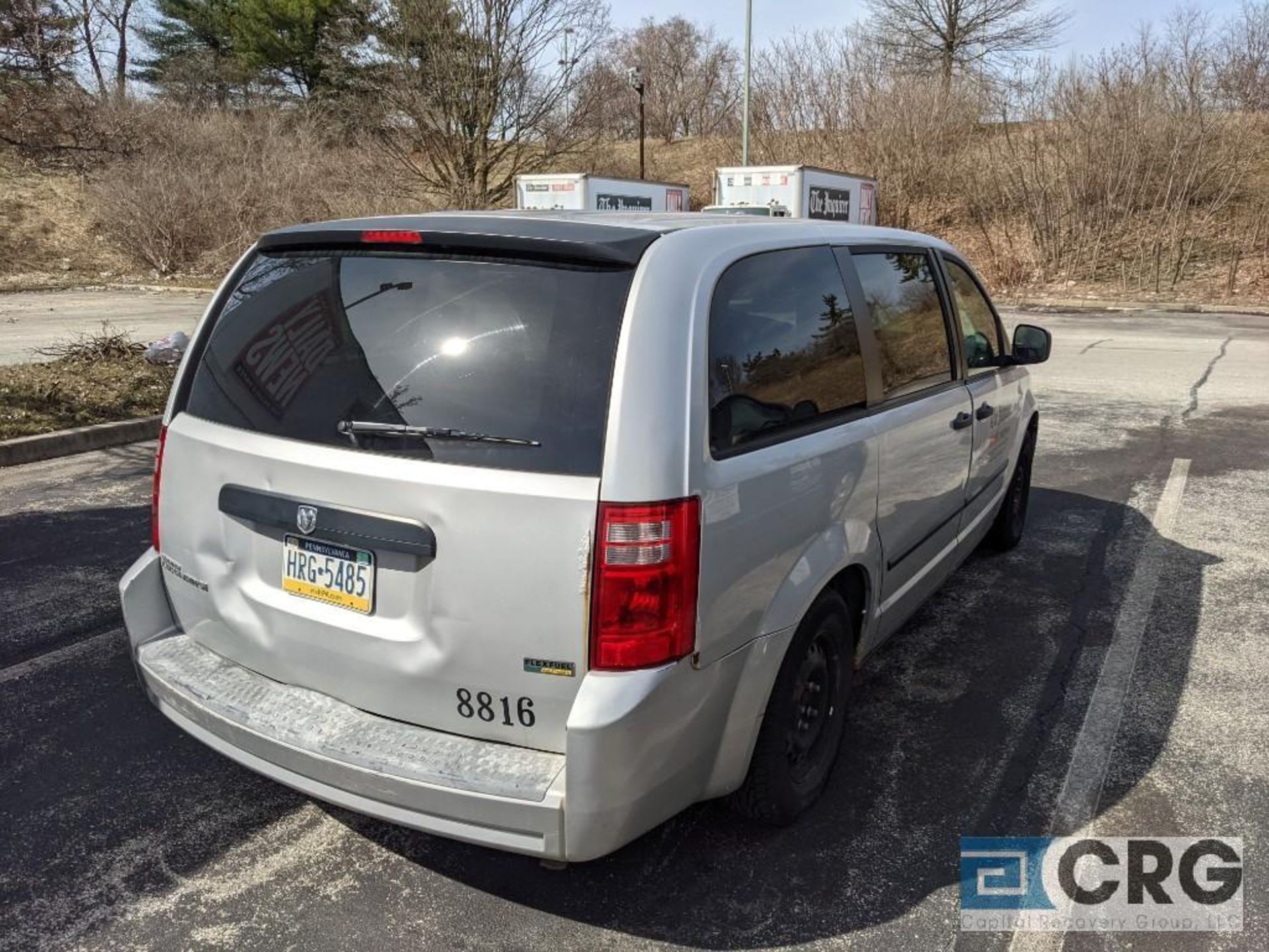 2008 Dodge GrandCaravan Car - 6050 GVW, 215706 odometer reading. VIN# 2D8HN44H98R798576, Unit # - Image 3 of 9