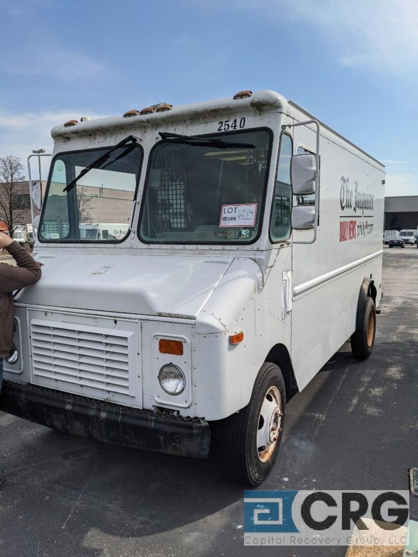 1995 Chevrolet P-30 Step Van - 14100 GVW, For Parts only , VIN# 1GBKP32K6S3318098, Unit # 2540