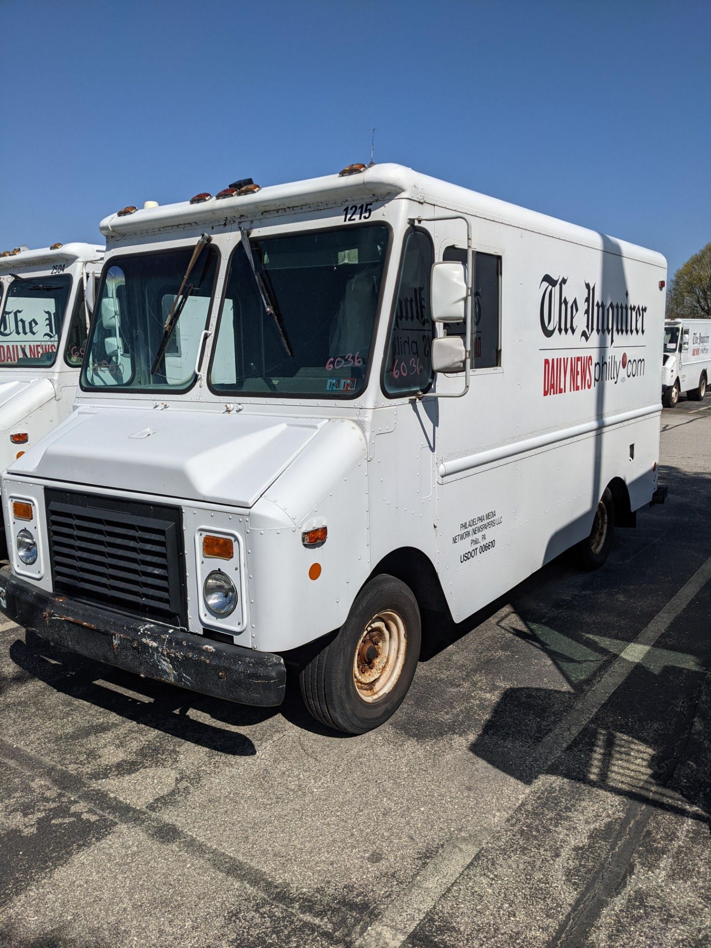 1992 Chevrolet P-30IFS Step Van - 7600 GVW, 409362 odometer reading. For Parts only, VIN# - Image 2 of 10