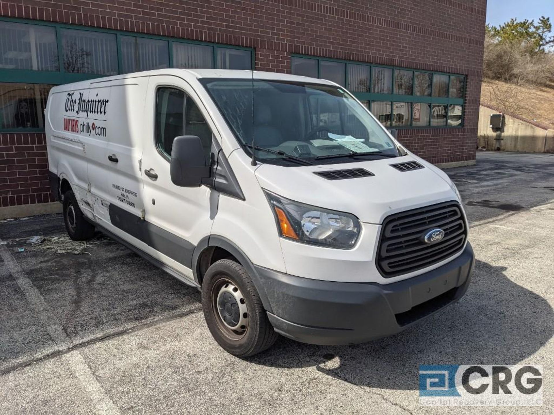 2015 Ford Transit350 Van - 9500 GVW, 252121 odometer reading. Flat Top Roof, 9500 GVW, 3.7L Gas, - Image 2 of 9