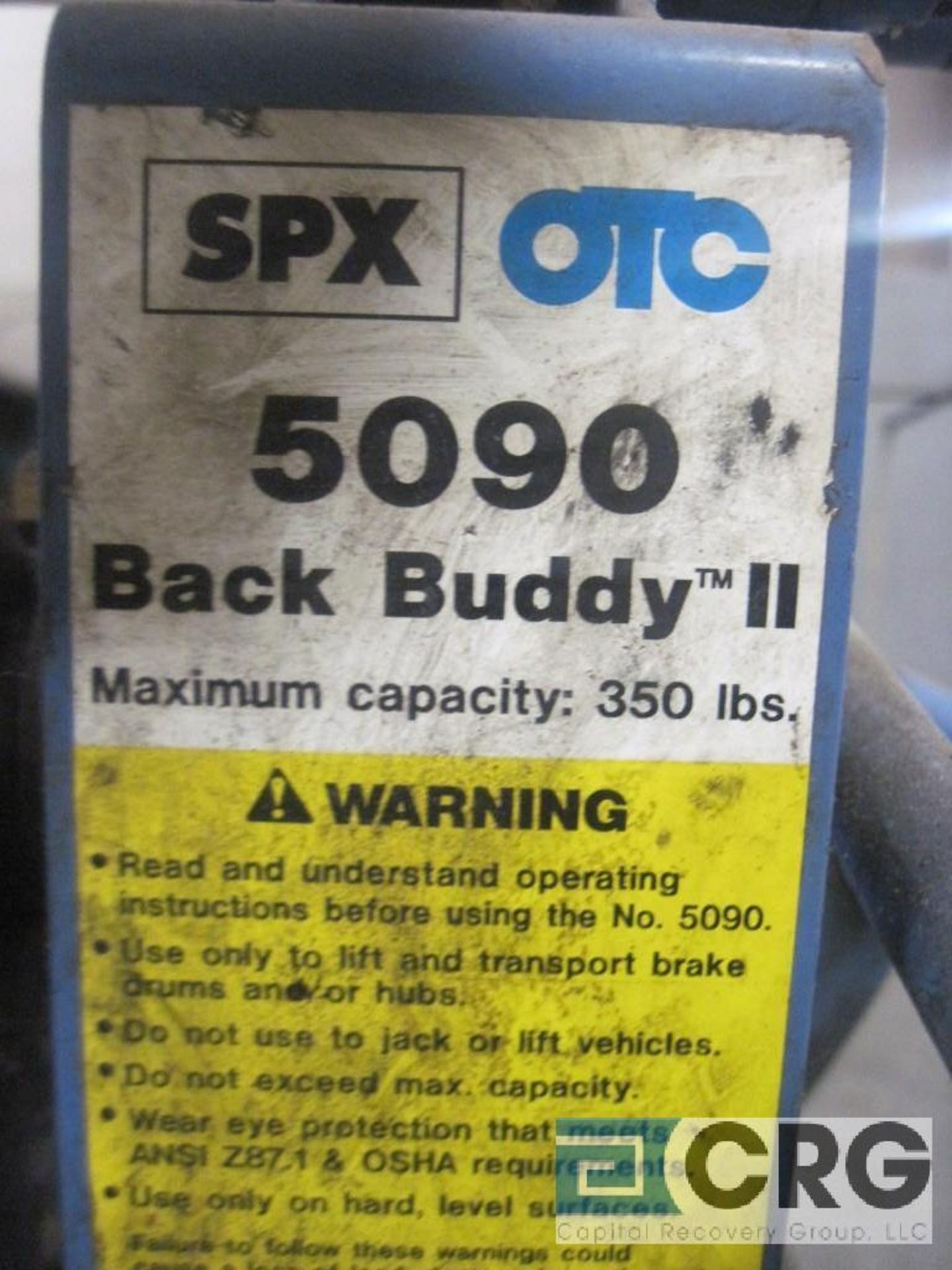 SPX 5090 brake drum dolly, 350 lb. cap. - Image 2 of 2