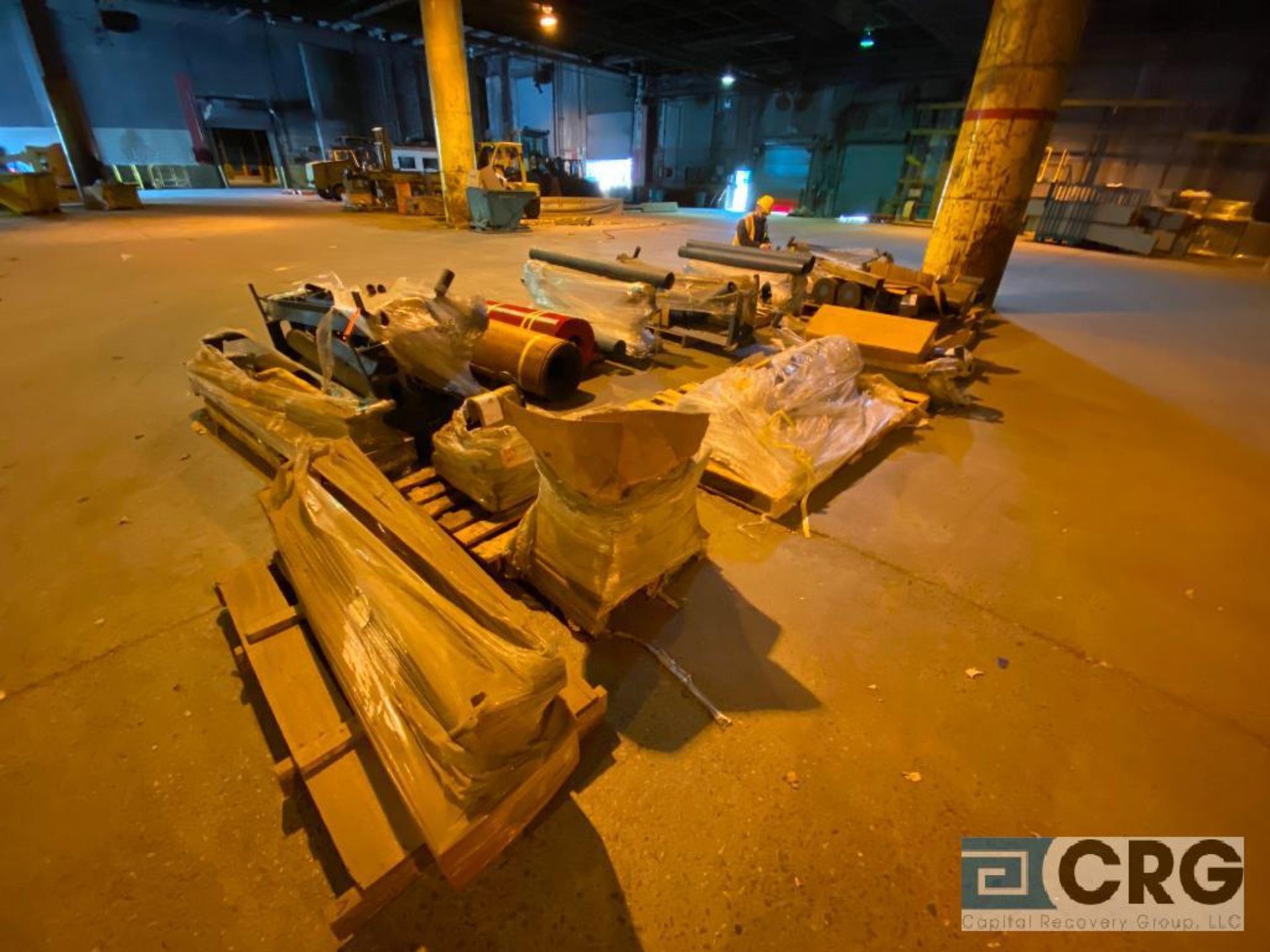 Lot of assorted conveyor parts and hydraulic cylinders (2 locations) (Location: RNP Warehouse) - Image 2 of 9
