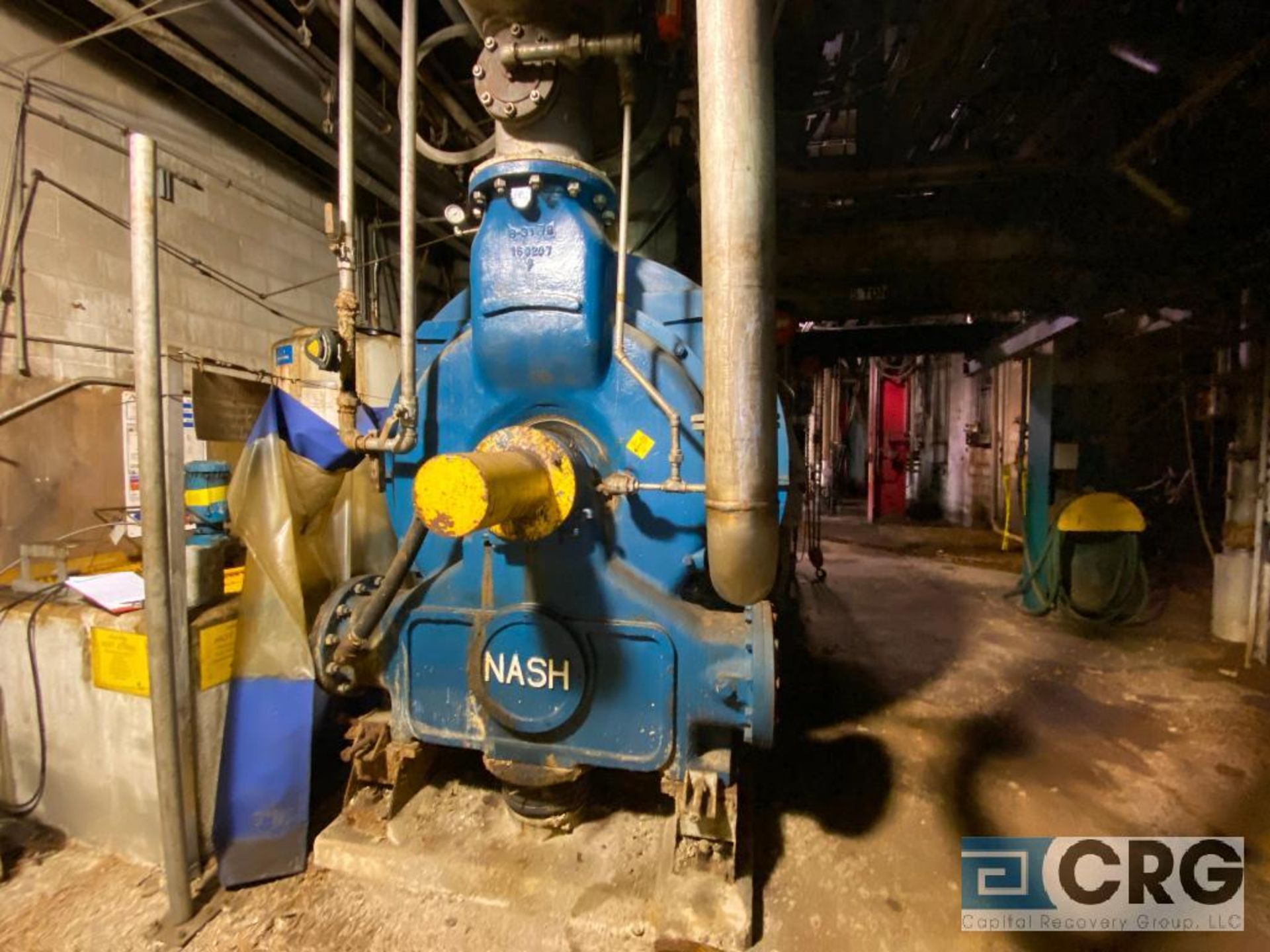 2014 Nash CL9002, 9,000 CFM vacuum pump, SN: 11523, (Location: Under PM1-wall)