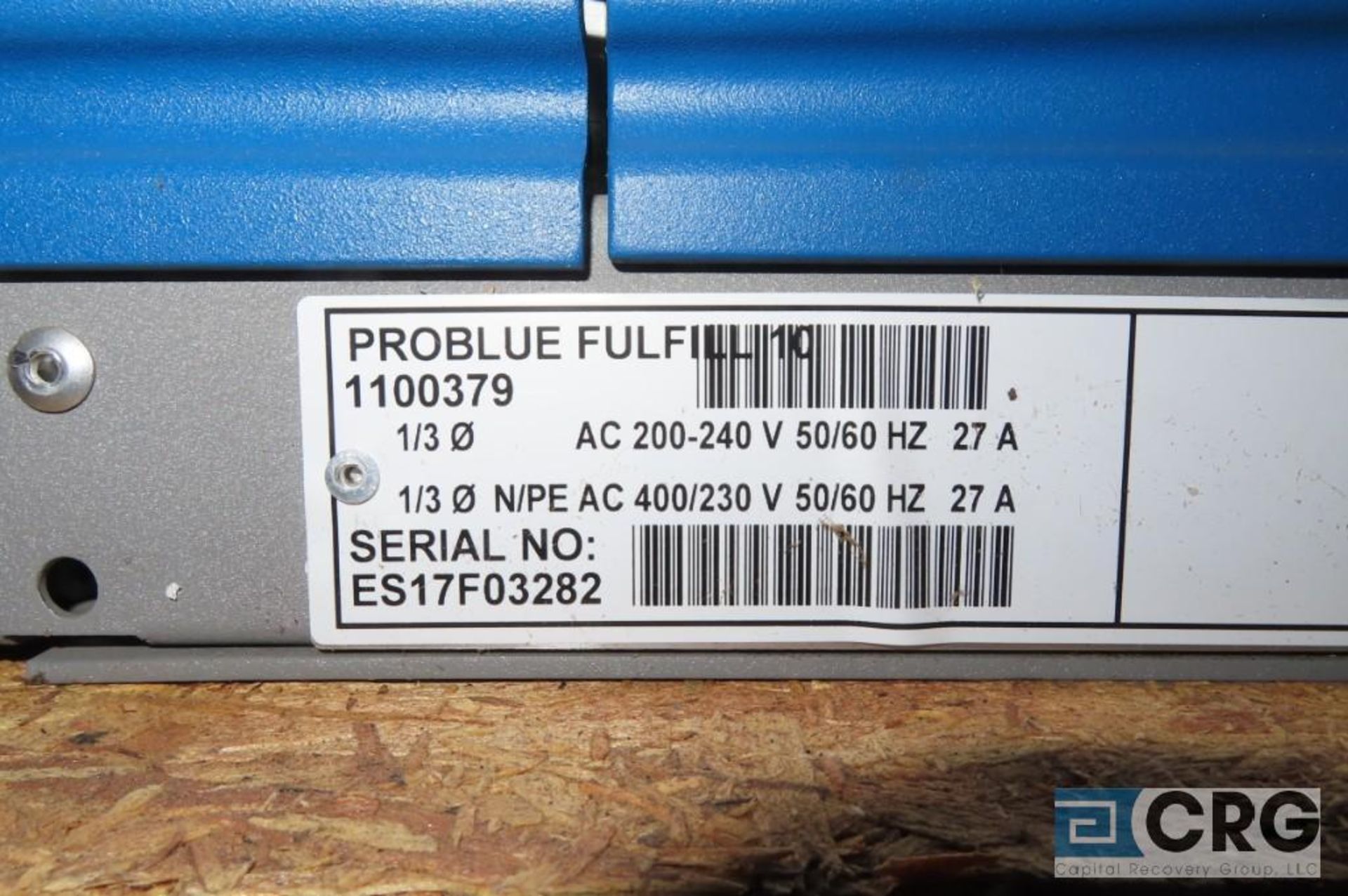 Nordson Pro Blue 10 gluer, s/n ES17F03282 (never installed) - Location: Finished Warehouse - Image 2 of 2