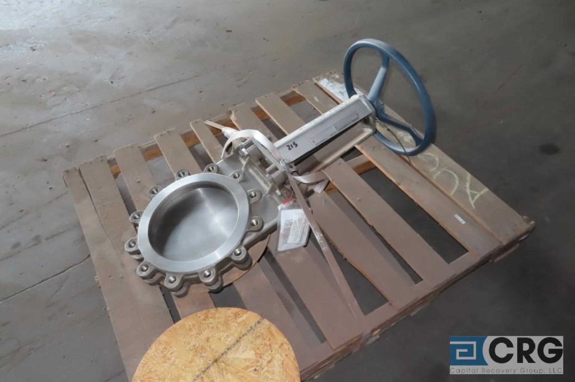 Fabri-Valve 375 stainless, 10" gate valve - Location: Finished Warehouse