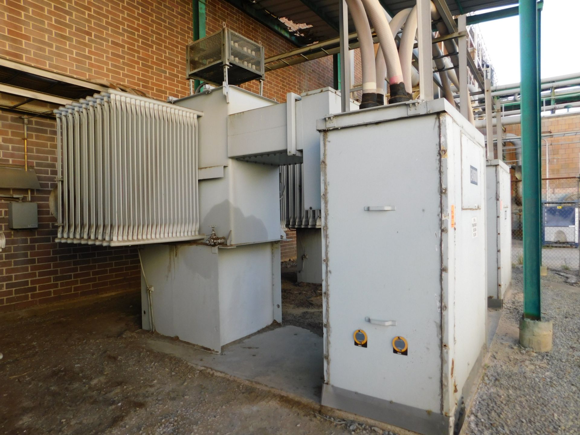 Westinghouse three phase substation transformer, 13800-480Y, 60 hertz, 55-65° @ rise, 6.52% @3750 - Image 2 of 3