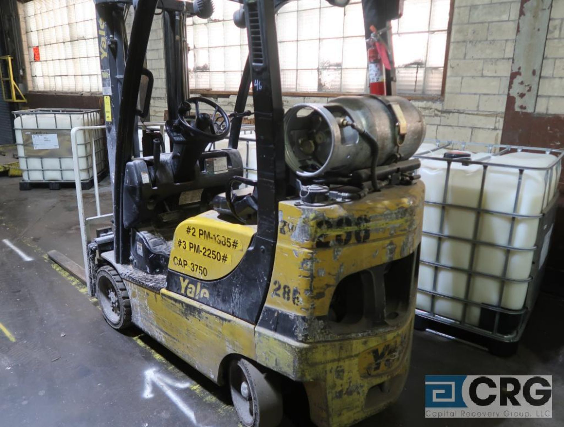 Yale GLC040SVXNUAF083 LP gas forklift - Image 2 of 3