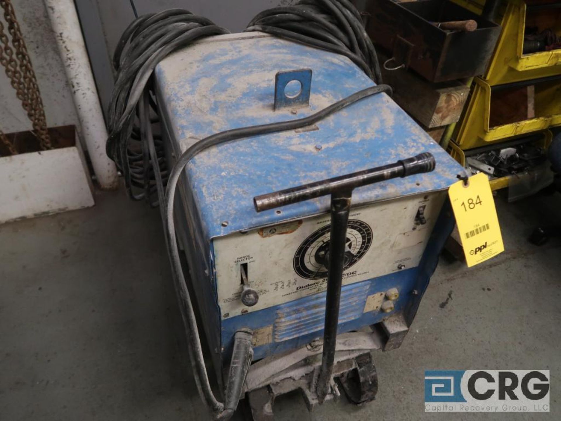 Miller Dialarc 250 CC-AC/DC arc welder, 200/230/460V, s/n S899, (mobile) (Rigging Equipment Shop)