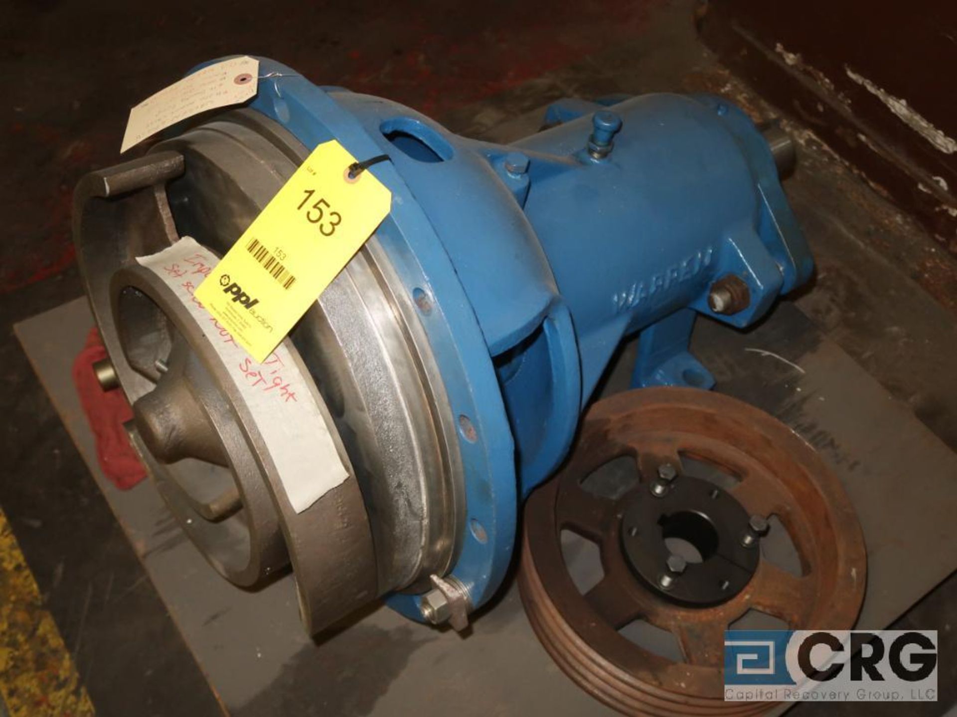 Warren 6PH18 pump (Loading Area)