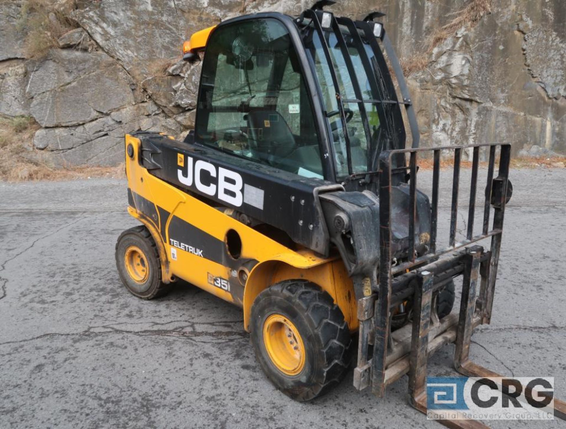 JCB 35D Teletruck telescopic lift, enclosed cab, 4 X 4, 3,956 hours, AC, s/n JCBTLT35JH2253999 ( - Image 3 of 7