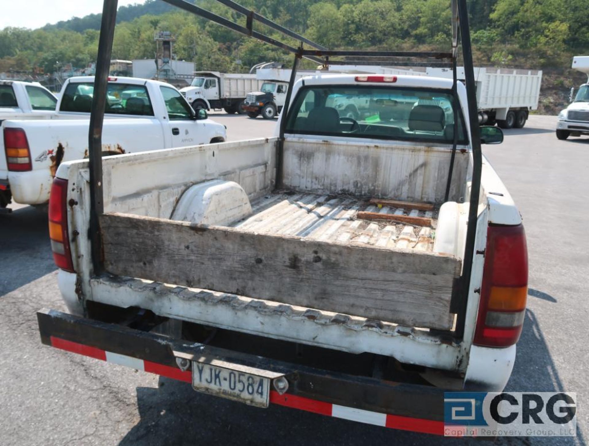 2002 Chevrolet 1500 Silverado pickup truck, regular cab, 4 X 4, 4.3L V6 engine, AT, gas, 8 ft. box - Image 3 of 5