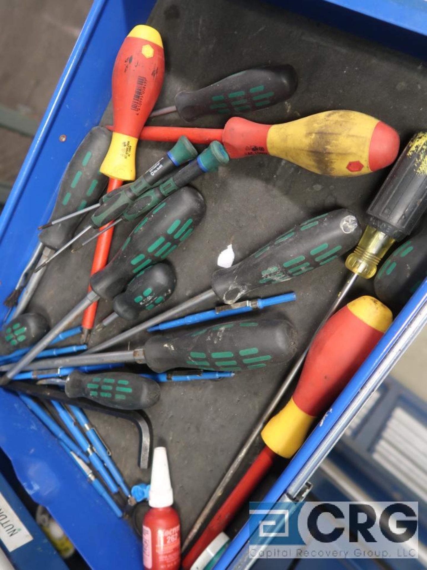 T & E Tools rolling tool chest, (19) drawer with contents (Basement Main Shop) - Image 6 of 8