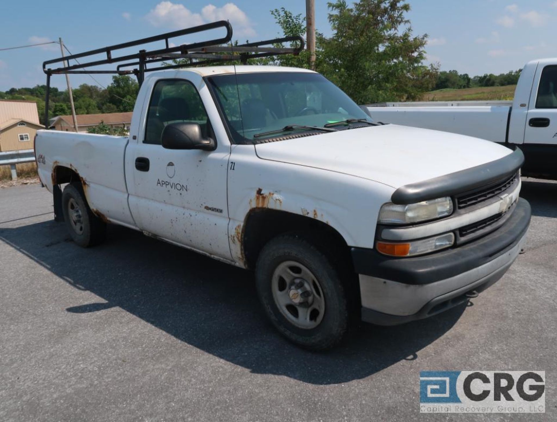 2002 Chevrolet 1500 Silverado pickup truck, regular cab, 4 X 4, 4.3L V6 engine, AT, gas, 8 ft. box - Image 2 of 5