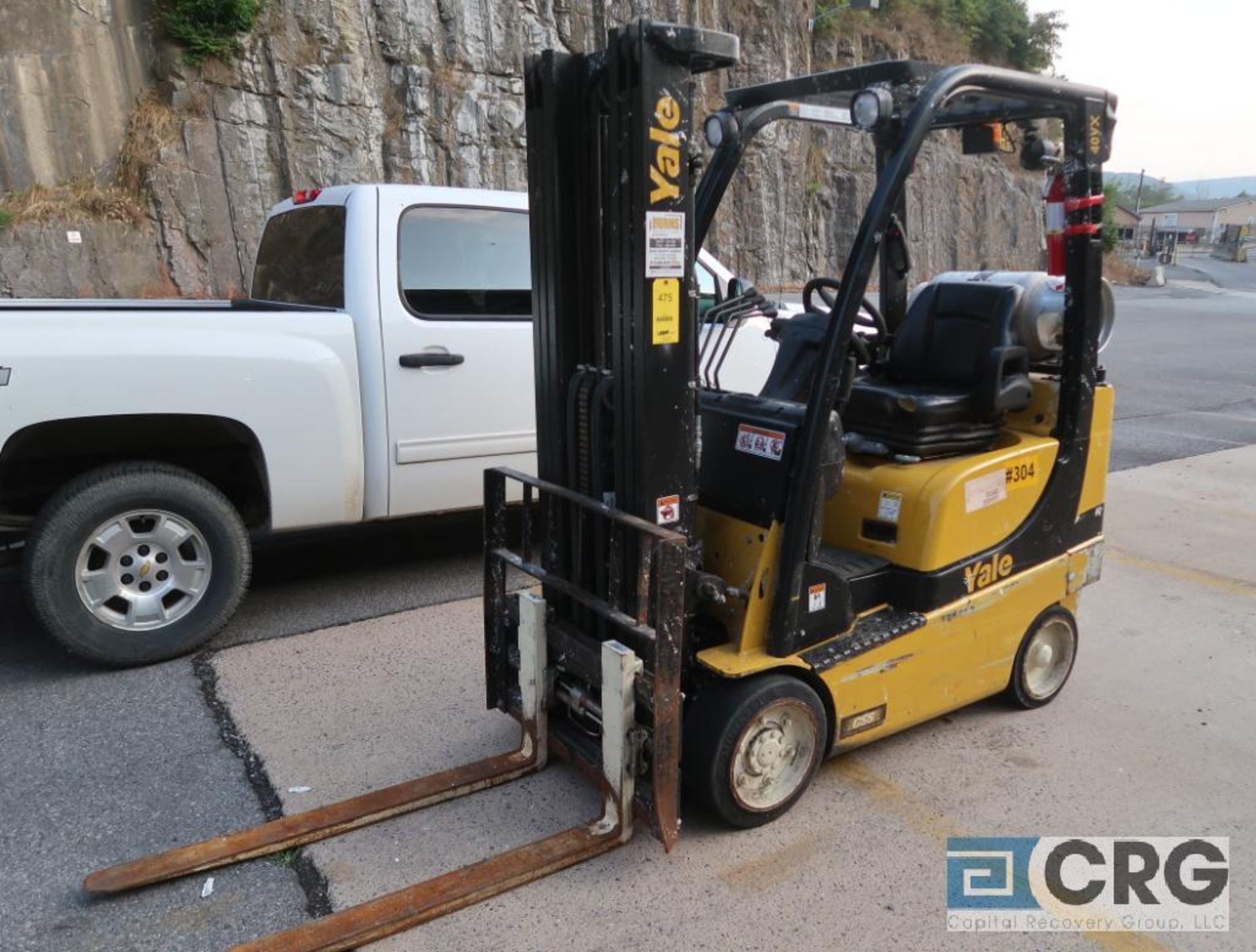 Yale GLC040SVXNEAE082 LP gas forklift