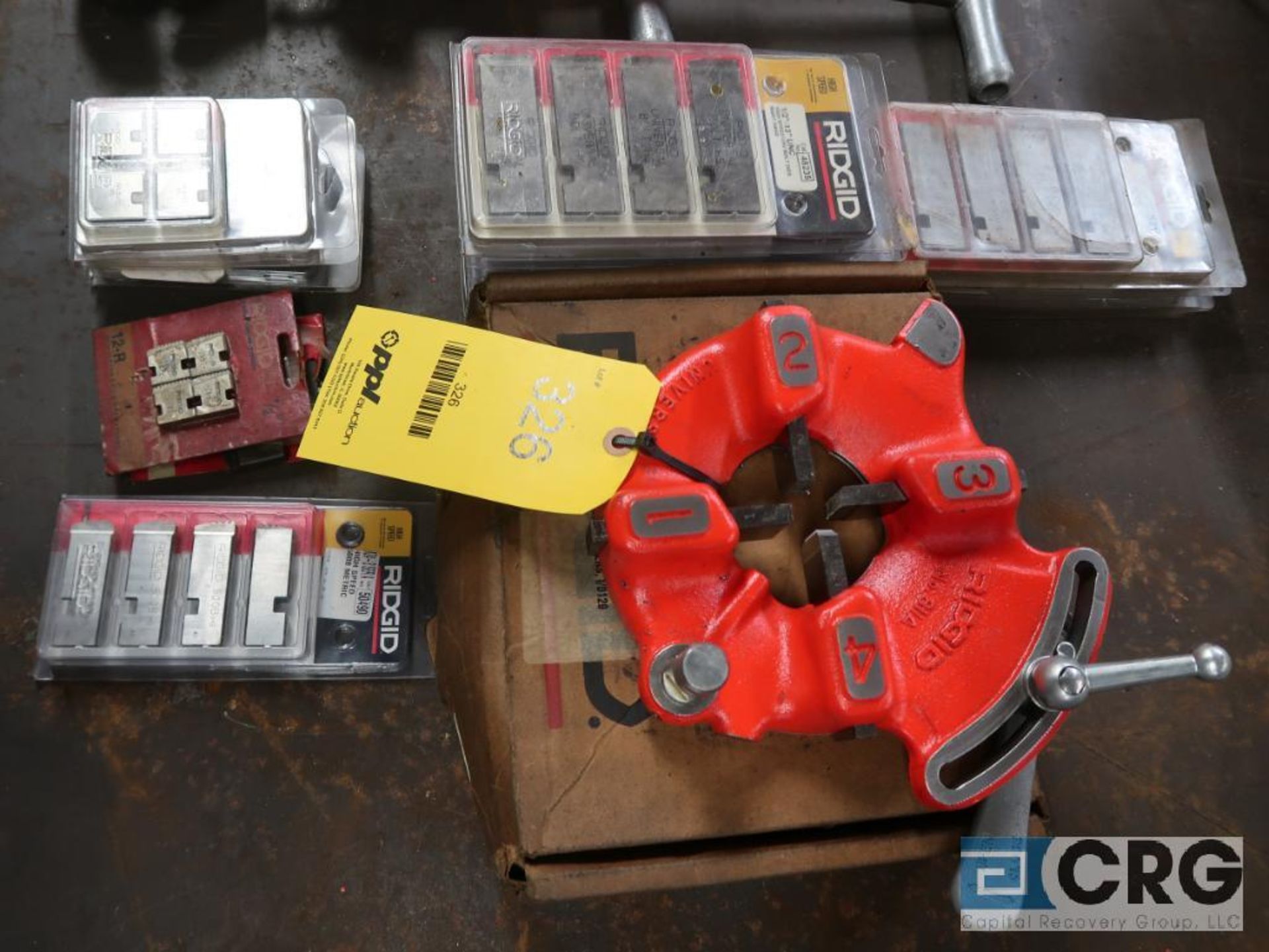 Ridgid 811A cutting blade, and (15) packages of assorted cutting blades (Basement Main Shop)