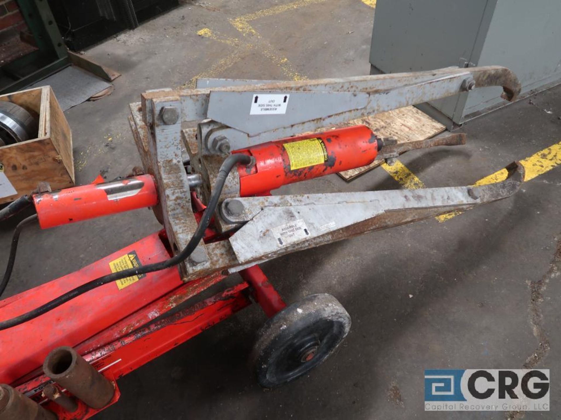 Power Team Enforcer 55 power gear puller, 55 ton cap., portable, electric hydraulic unit (Basement - Image 2 of 4