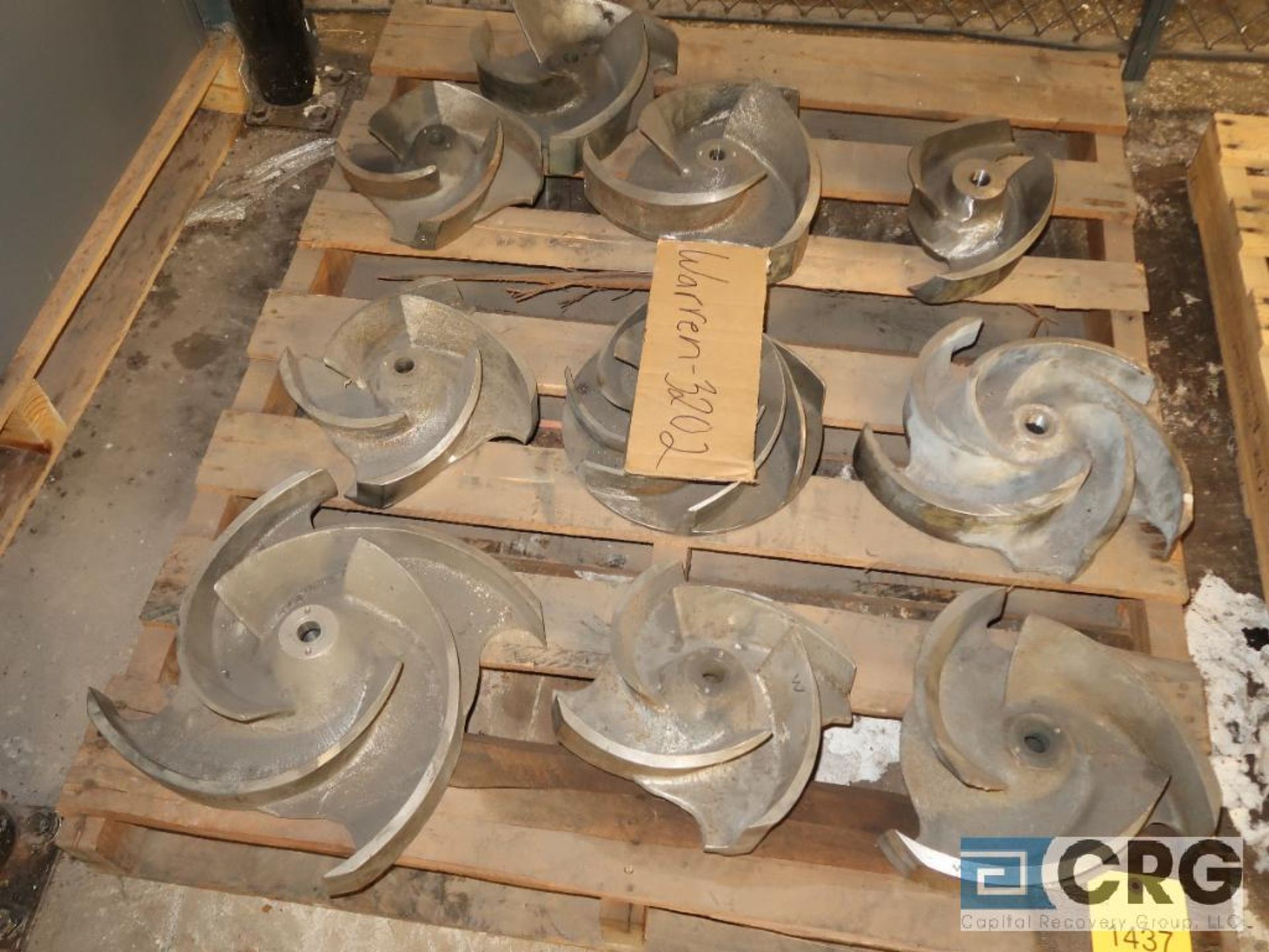 Lot of Warren assorted impellers (Basement Stores)