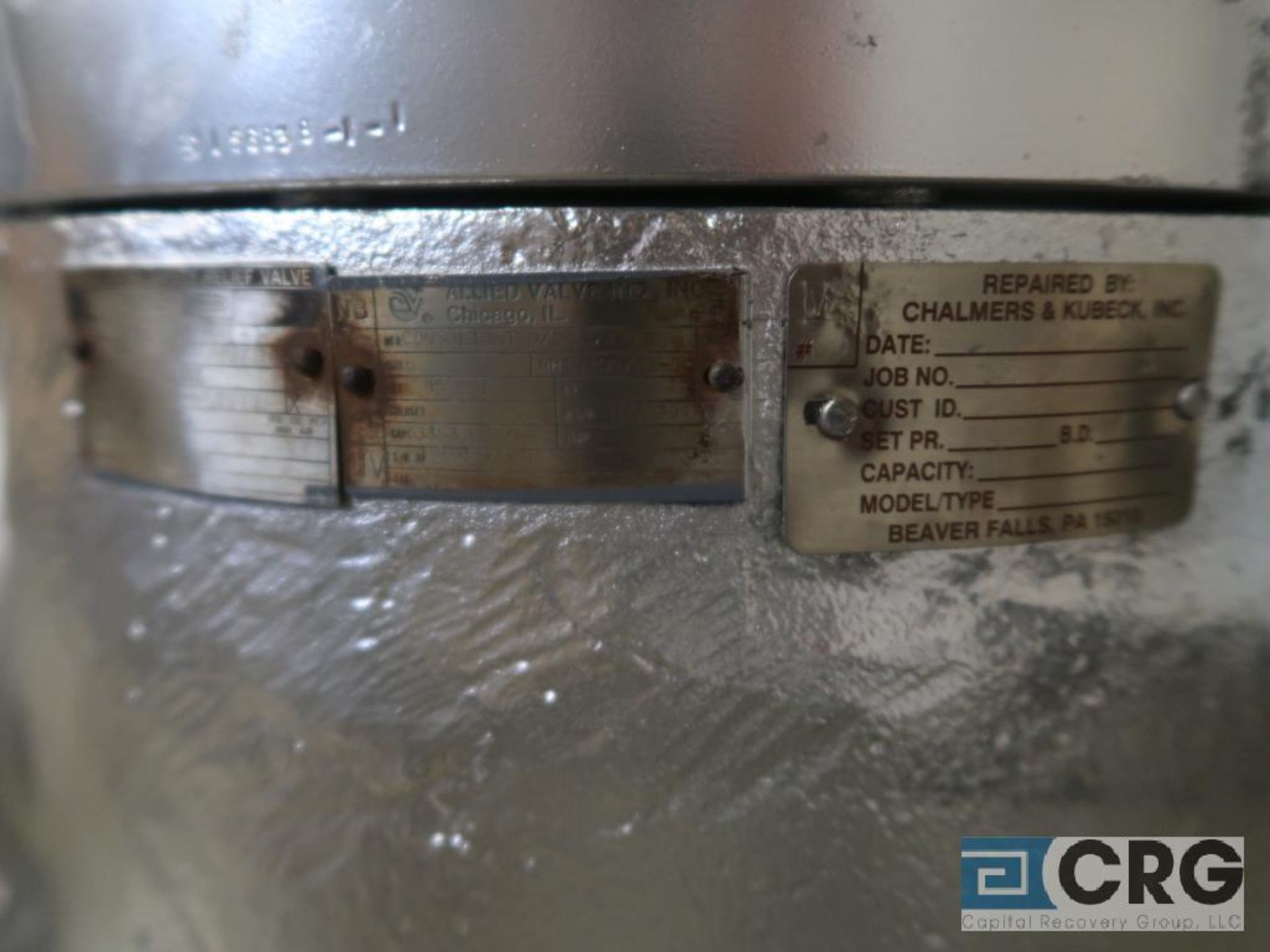 Consolidate 8 in. safety relief valve CL 150 (Store Basement) - Image 2 of 2