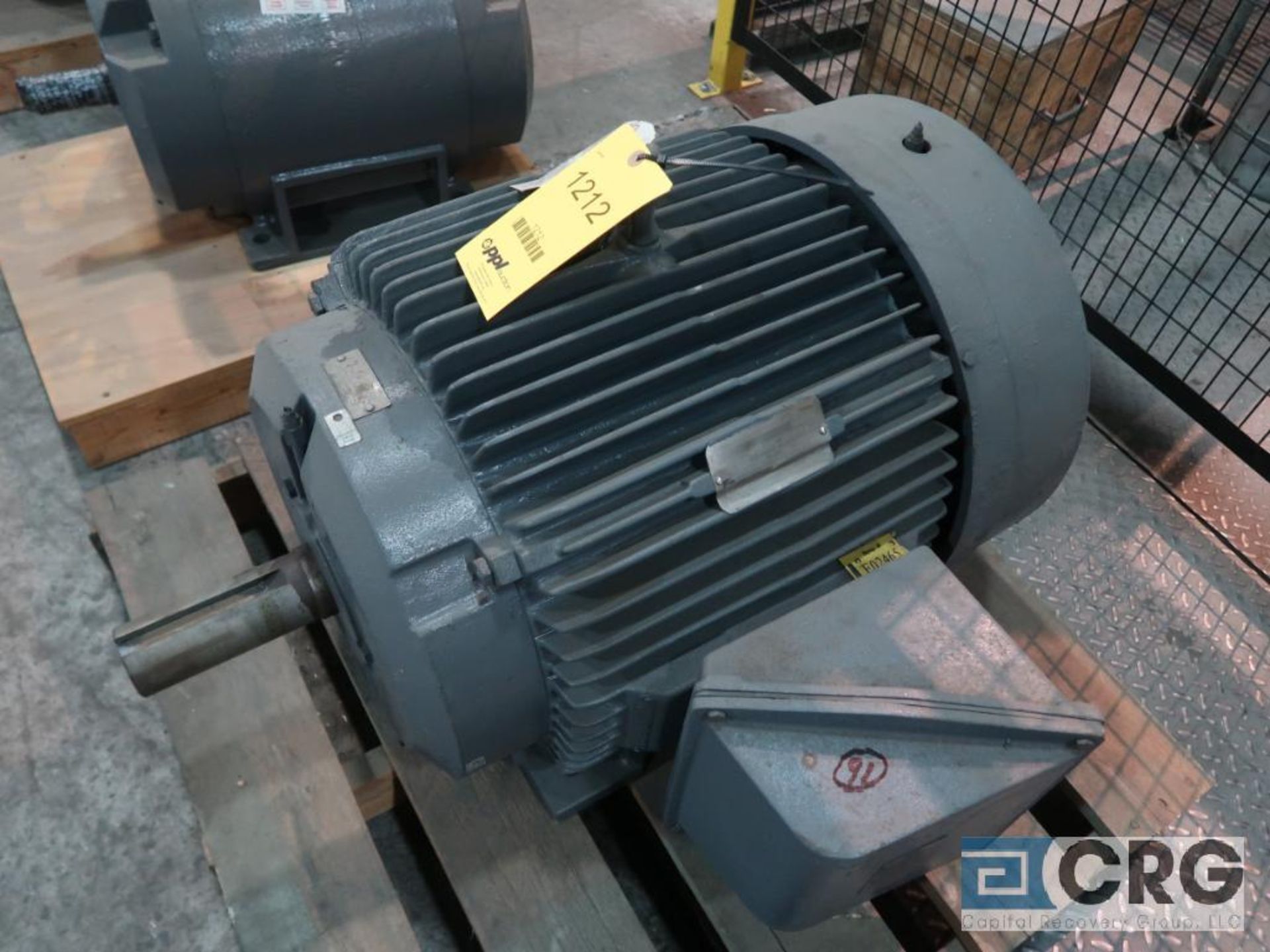 Reliance electric motor, 60 HP, 1,775 RPMs, 460 volt, 3 ph., 364T frame (Finish Building)