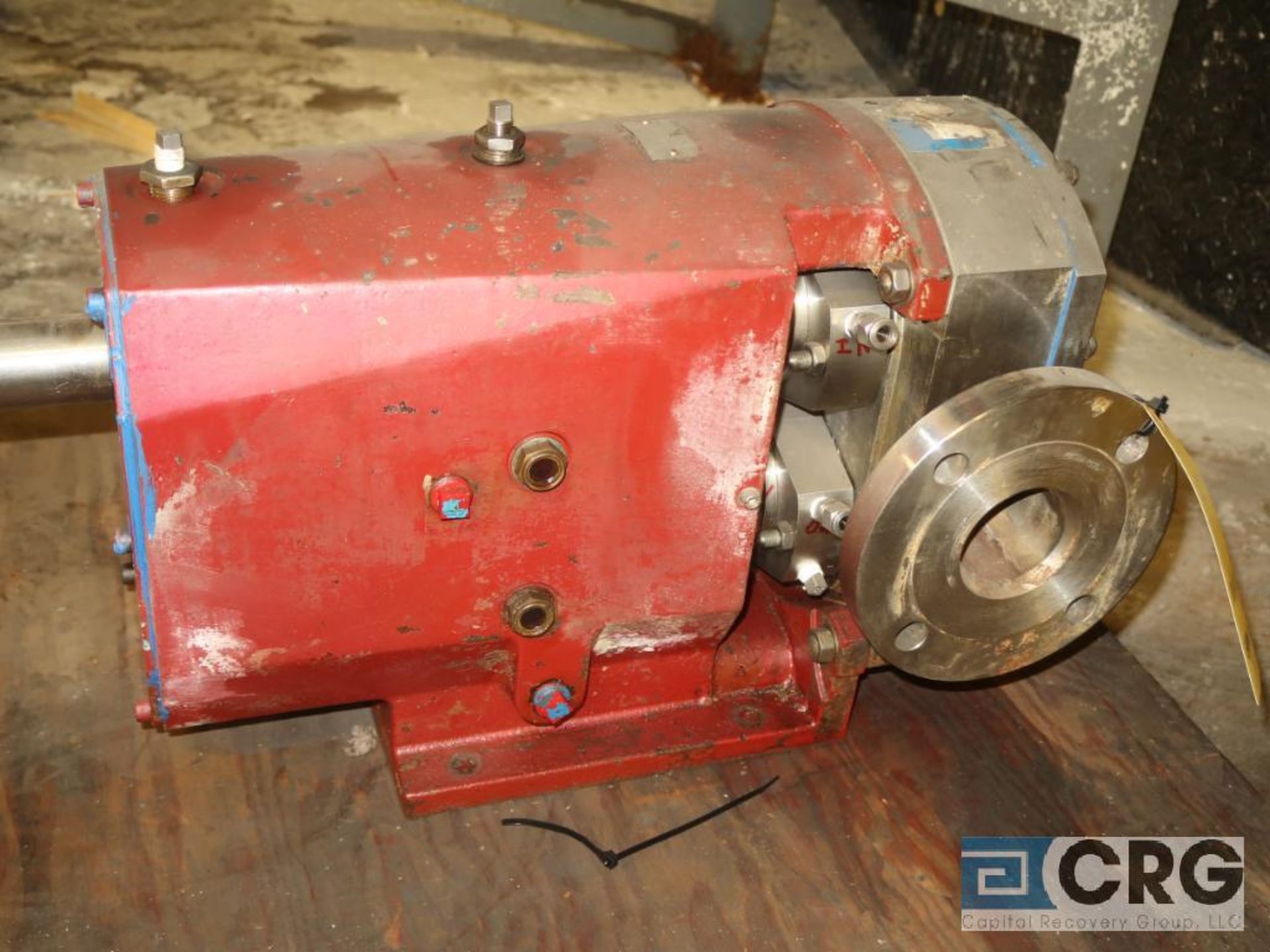 Waukesha 3 in. stainless positive displacement pump (Basement Stores)