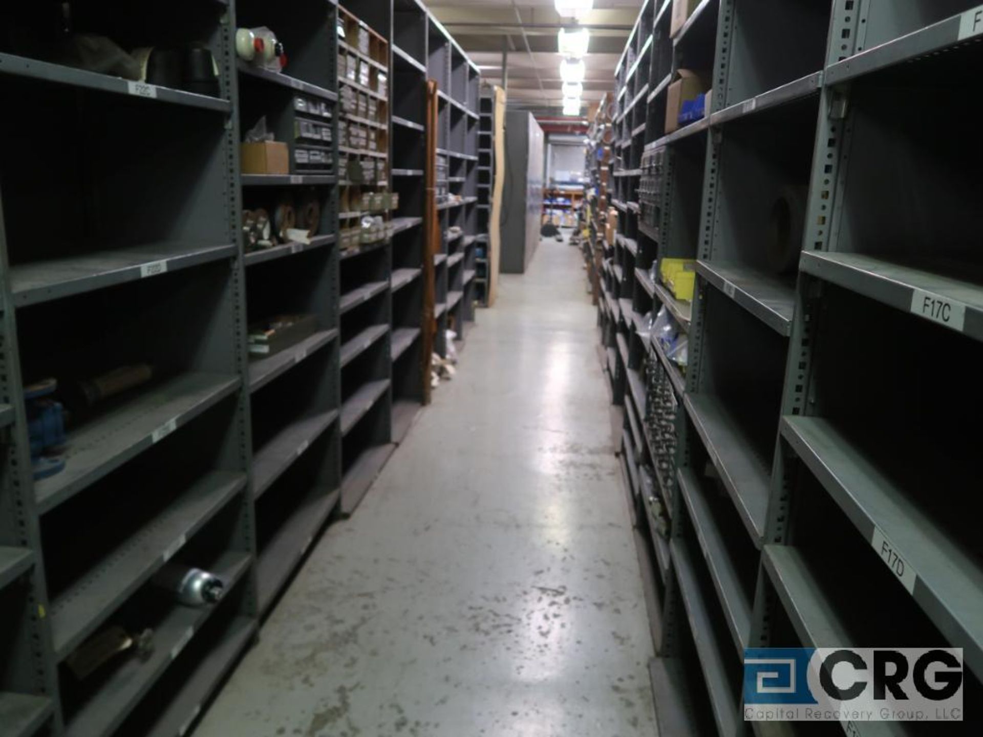 Lot of (135) sections metal shelving (Front of Stores Area) - Image 5 of 9