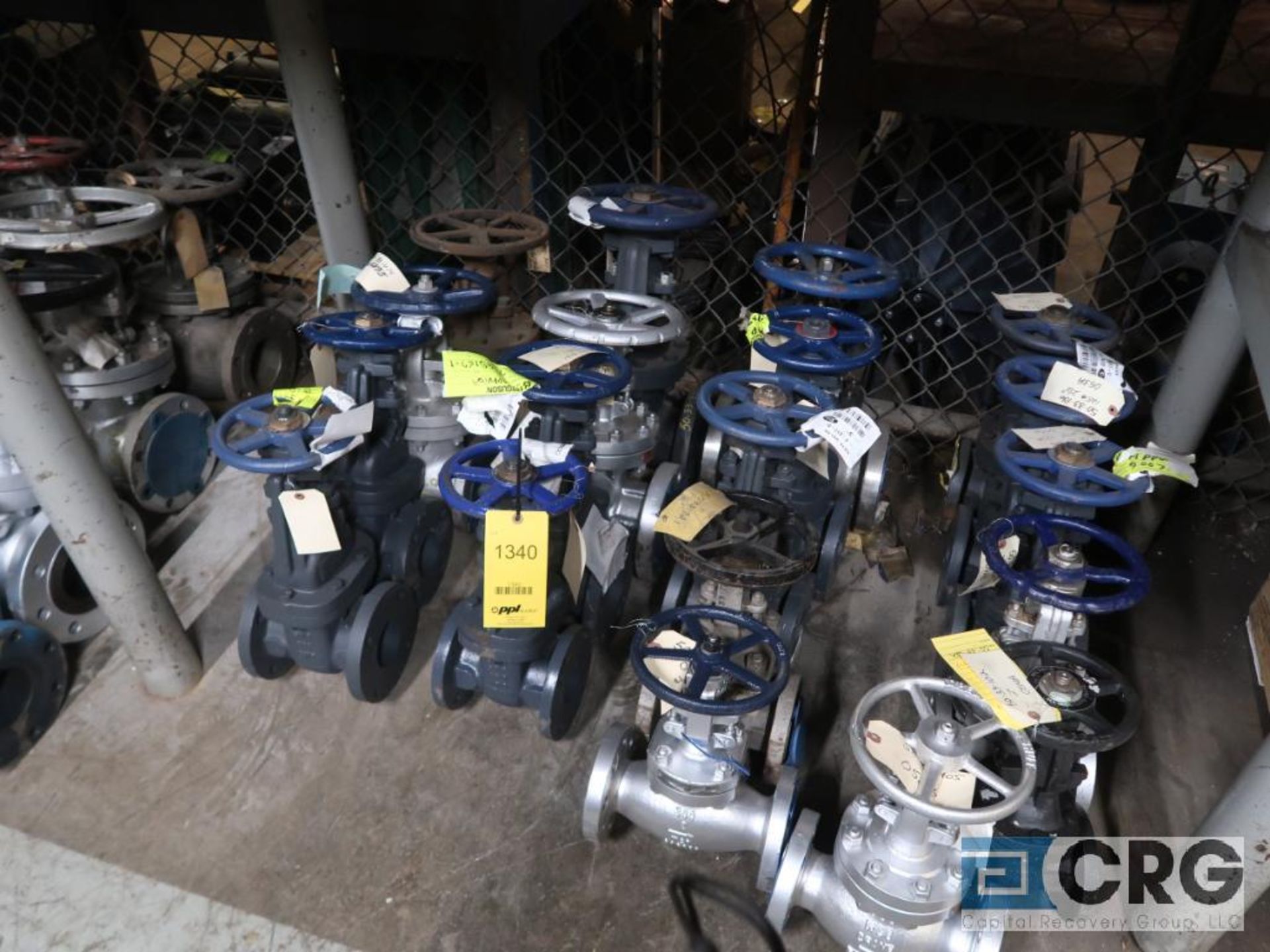 Lot of (19) 4 in. ball valves (Store Basement)