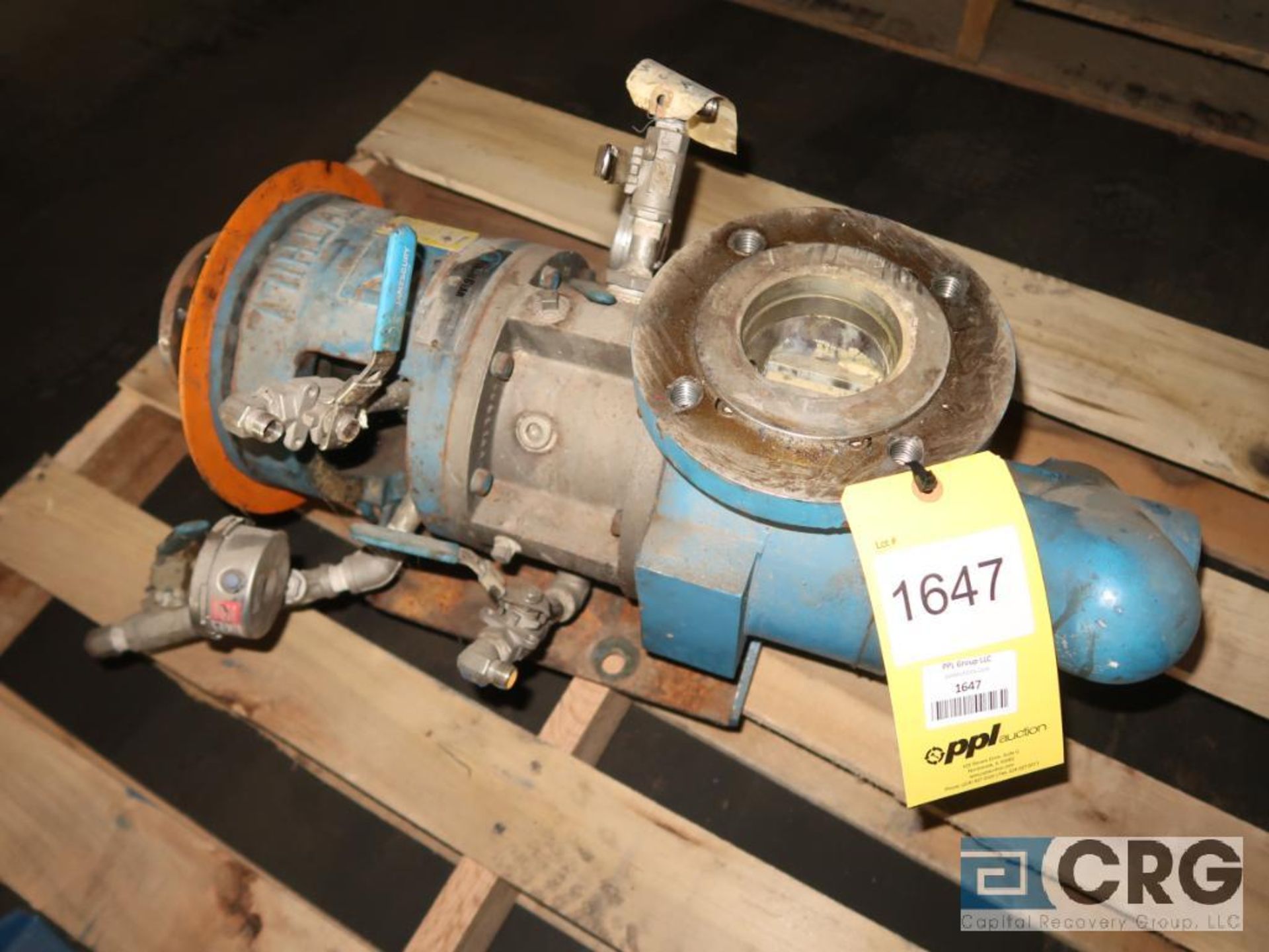 Tuthill GG1305 3 x 3 rotary pump, s/n 19655 (Off Site Warehouse)