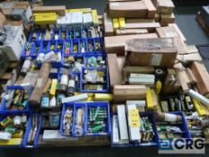 Lot of assorted fuses on (4) pallets (Finish Building)