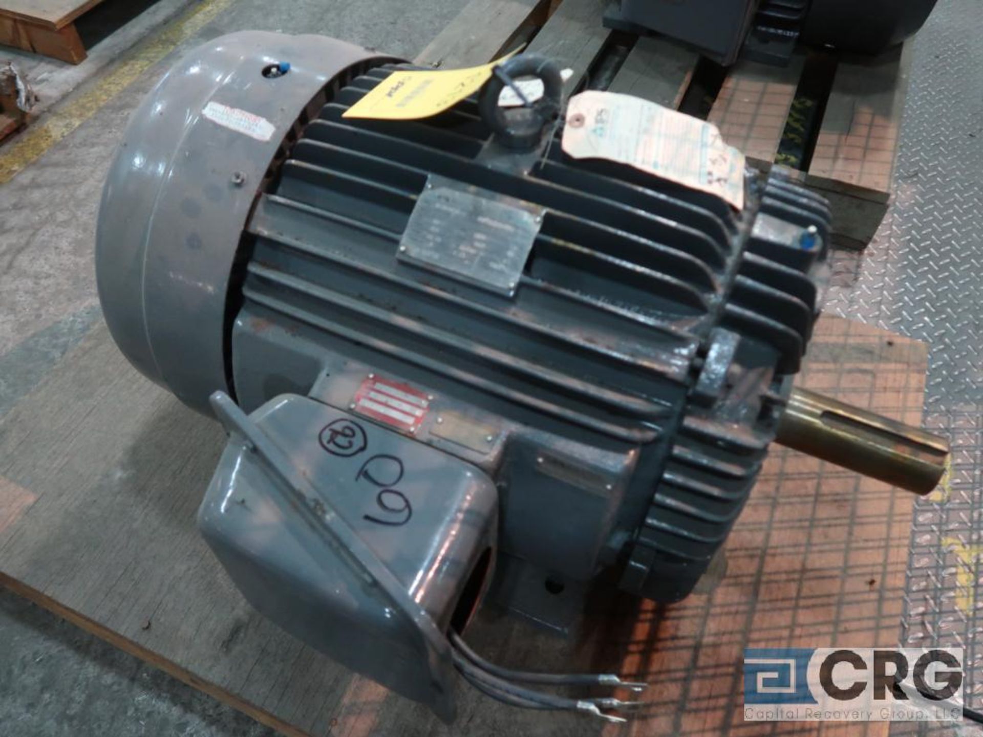 Teco/West electric motor, 60 HP, 1,800 RPMs, 460 volt, 3 ph., 364T frame (Finish Building)