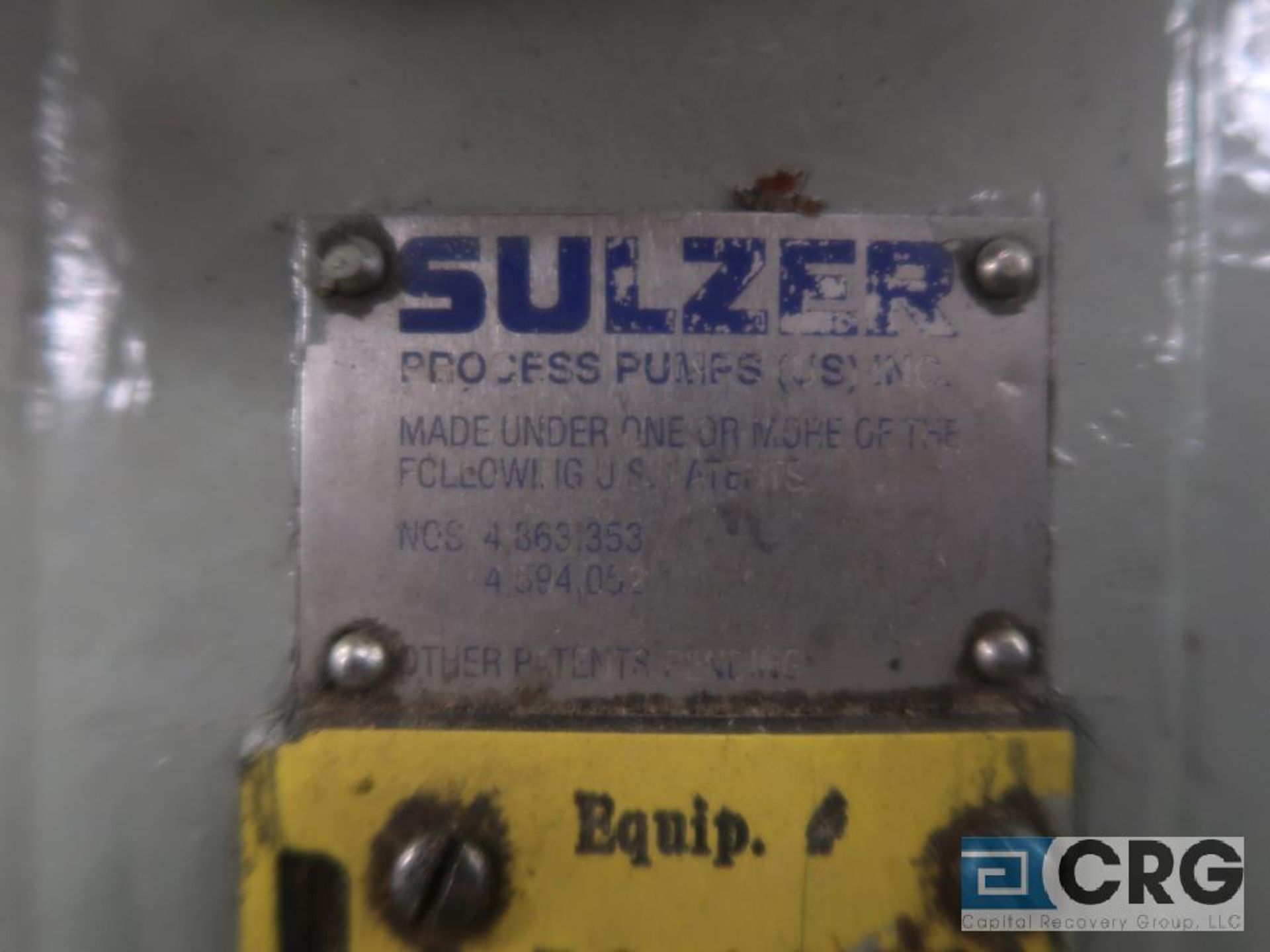 Sulzer APT 41-B process pump, 10 x 8 x 13 (Basement Stores) - Image 2 of 2