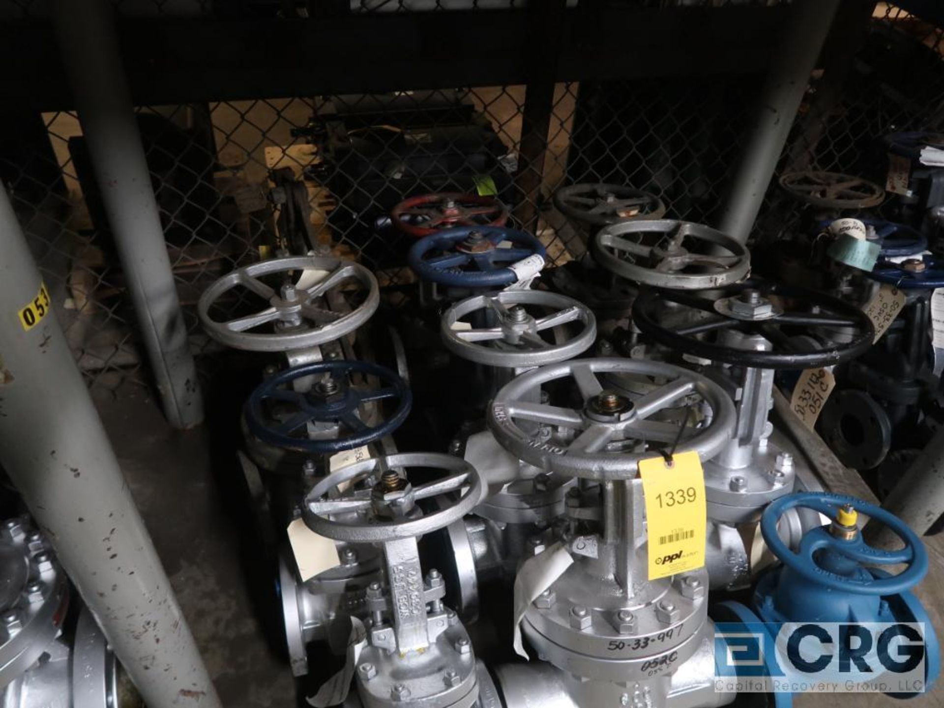 Lot of (12) 4 in. ball valves (Store Basement)