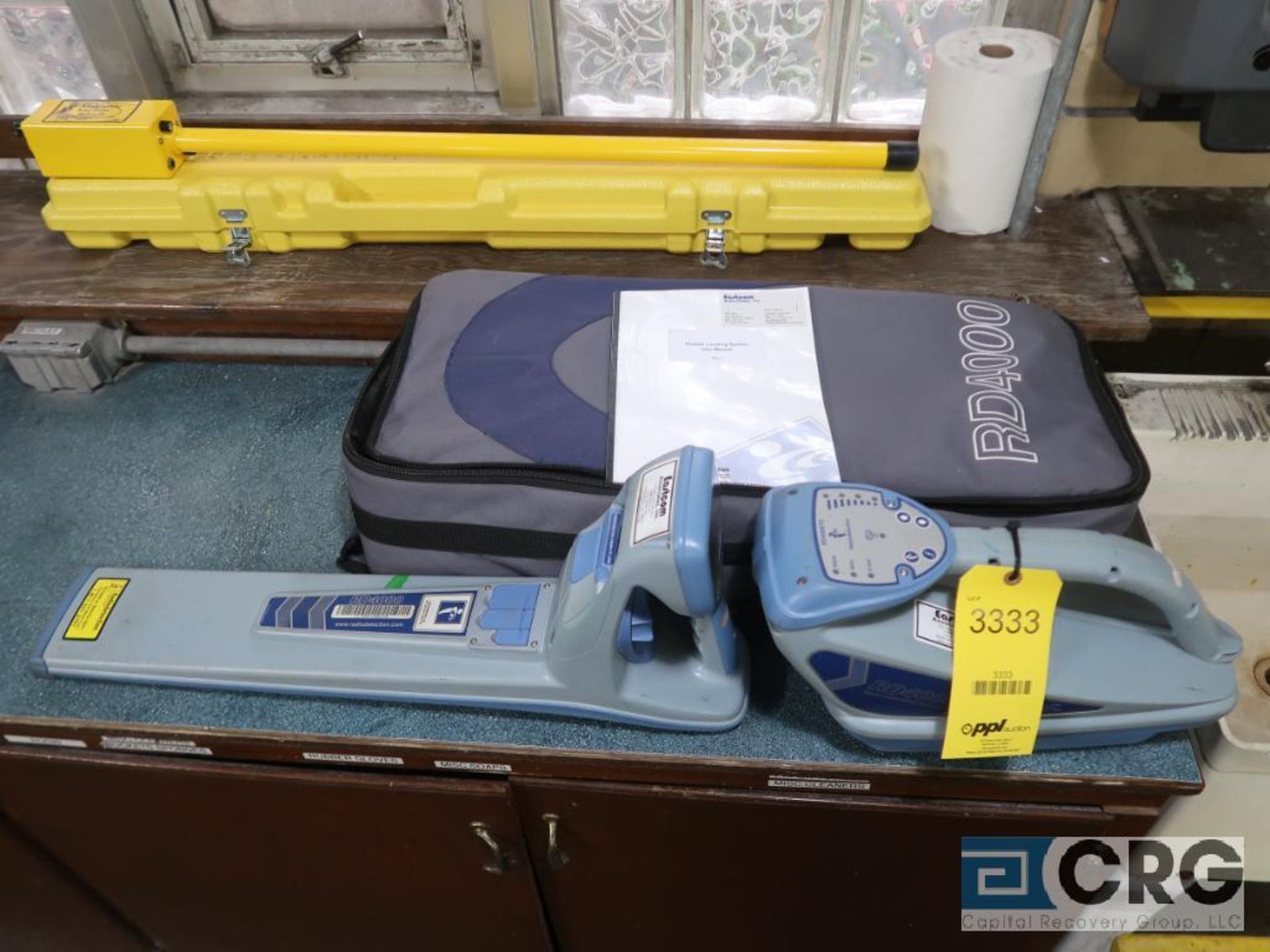 Lot of inspection tools including Eastcom RD4000 pipe locator, and Schonstedt GA-52CX magnetic