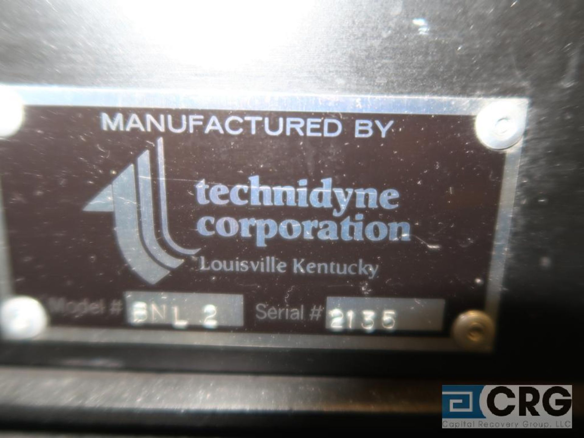 Technidyne BNL-Z opacimeter with cart-located at bottom of stairs, s/n Z135 (Office Lab) - Image 2 of 2