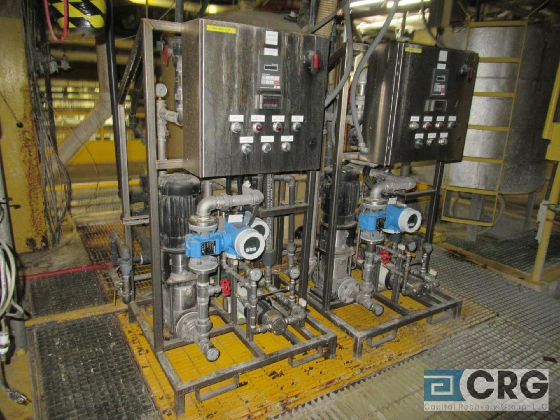 East Polymer Make Down System skid, with flow controller - Image 2 of 2