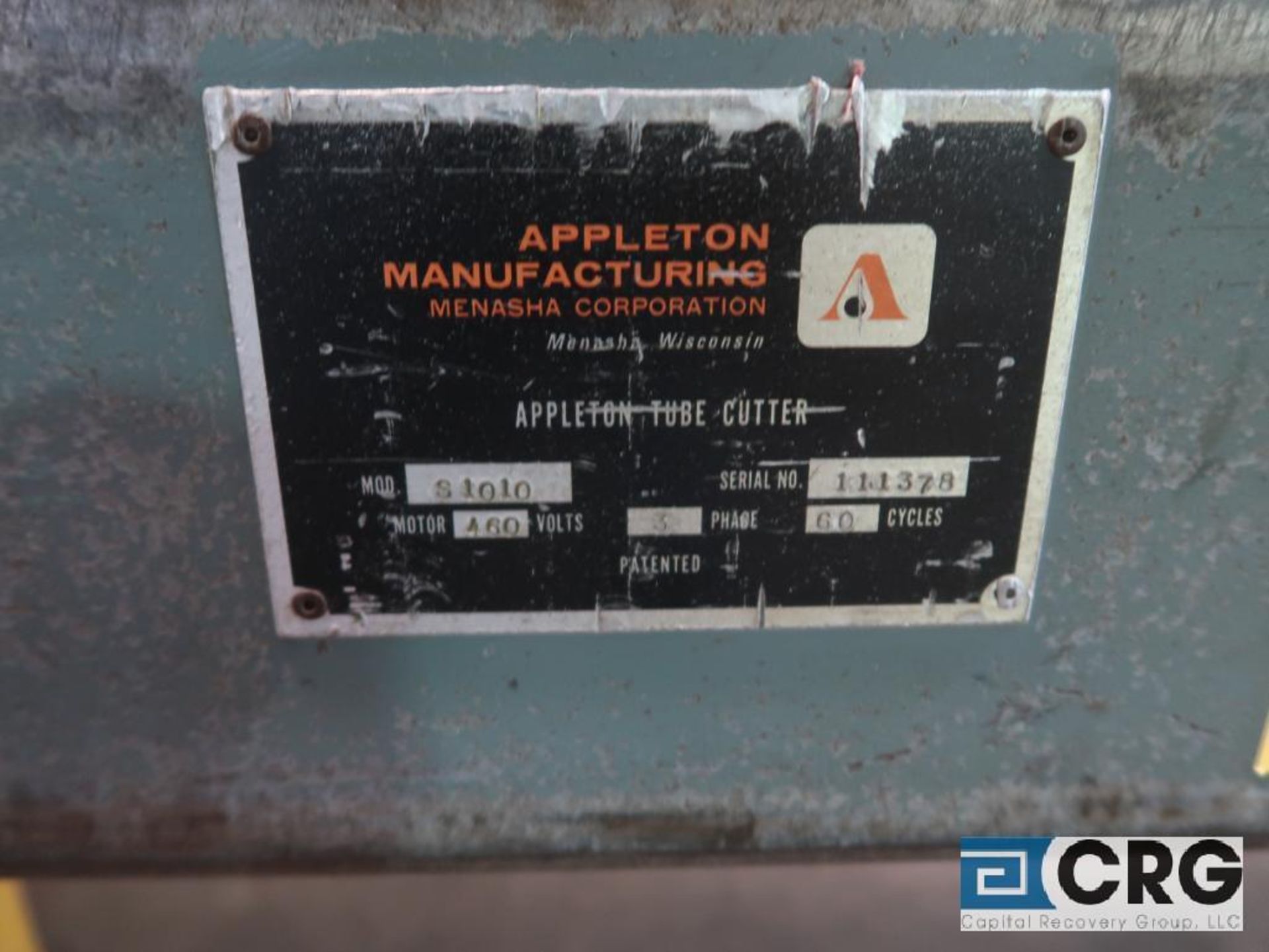 Appleton S1010 core cutter, 460V 3 PH (Elev. 496 PM Mezz) - Image 4 of 4