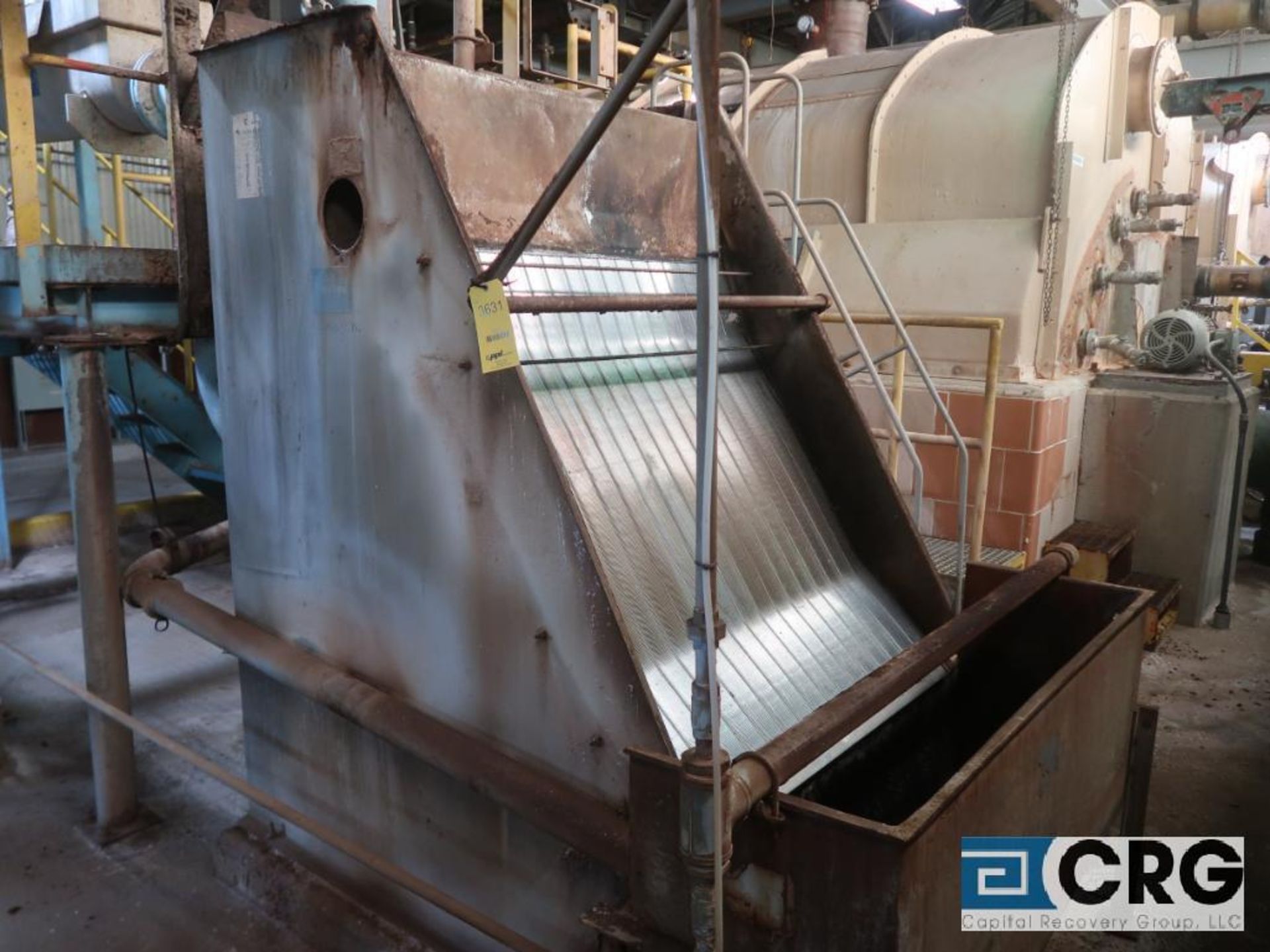 Bauer Hydrosieve stainless steel screen (Elev 542 Pulp Mill)