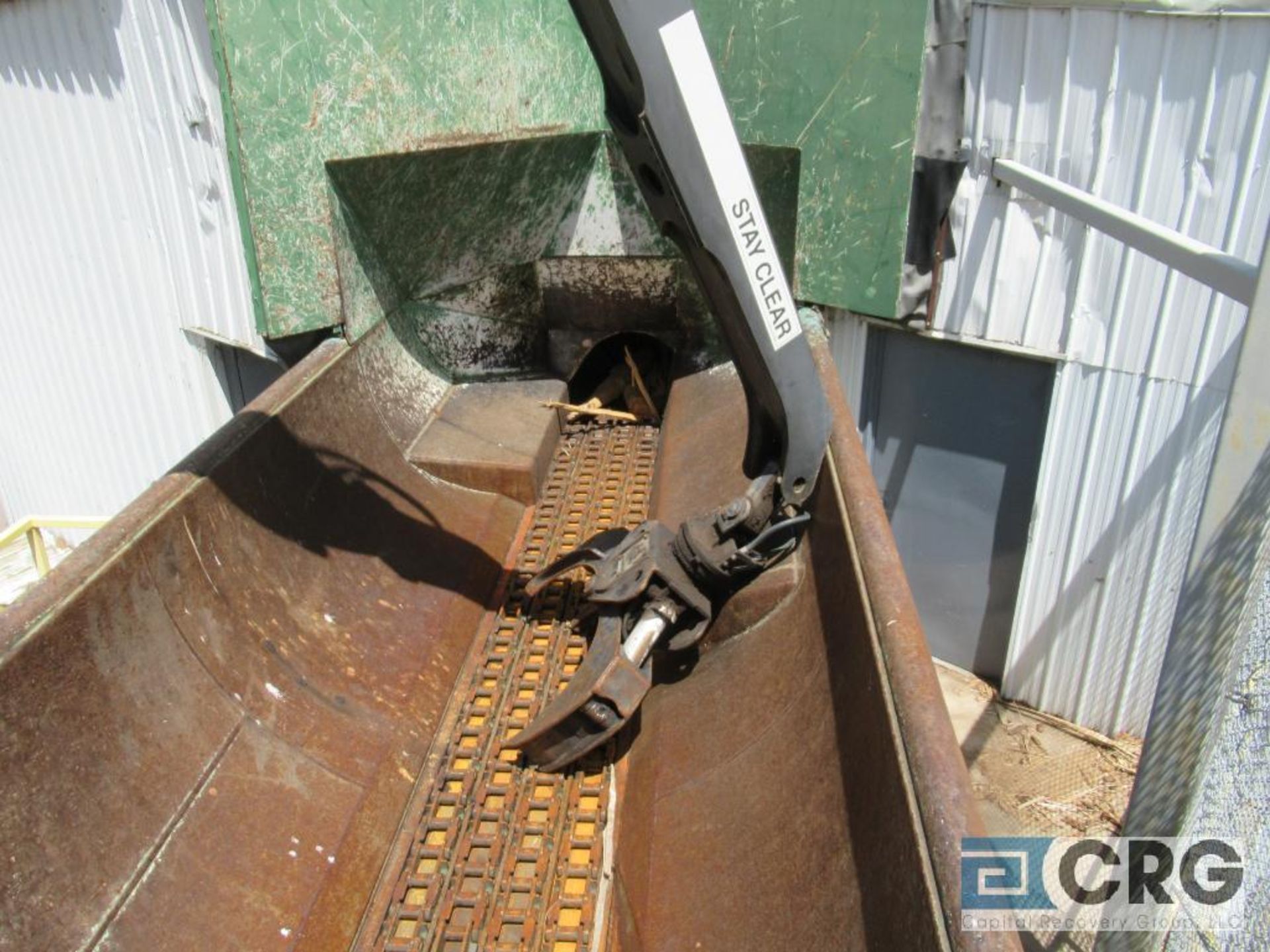 Log Pro log feeder (extending from discharge end of de-barker to infeed of chip grinding building) - Image 3 of 8