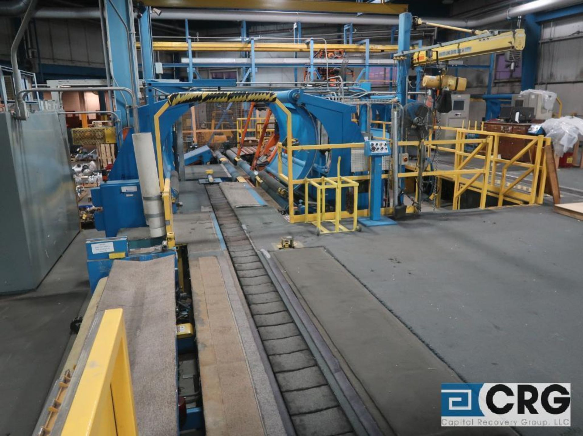 Automatic Handling Inc. end of line auto film roll handling, wrapping and palletizing system - Image 2 of 30