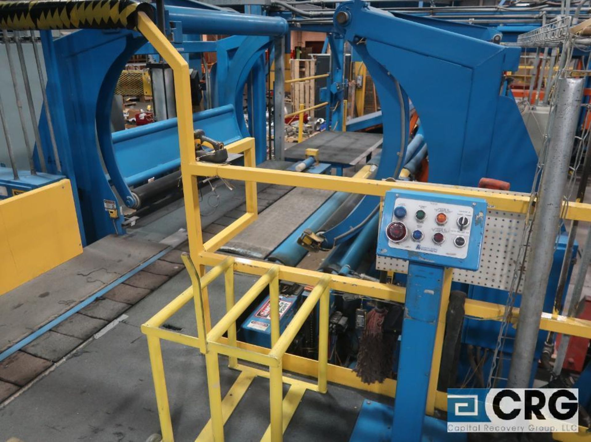 Automatic Handling Inc. end of line auto film roll handling, wrapping and palletizing system - Image 3 of 30