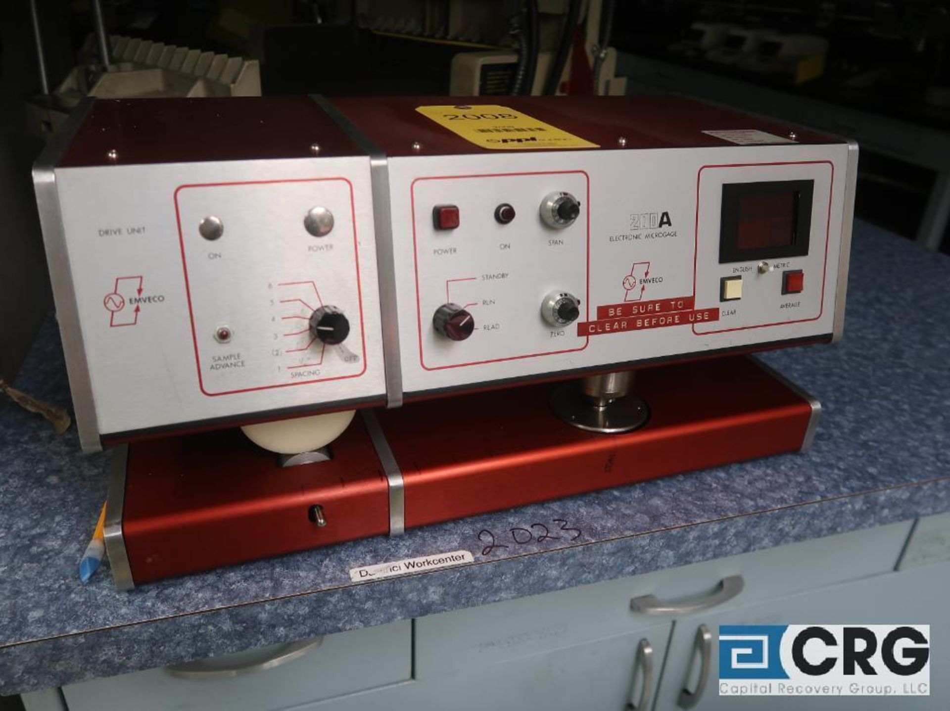 Emveco model 200A electronic microgage