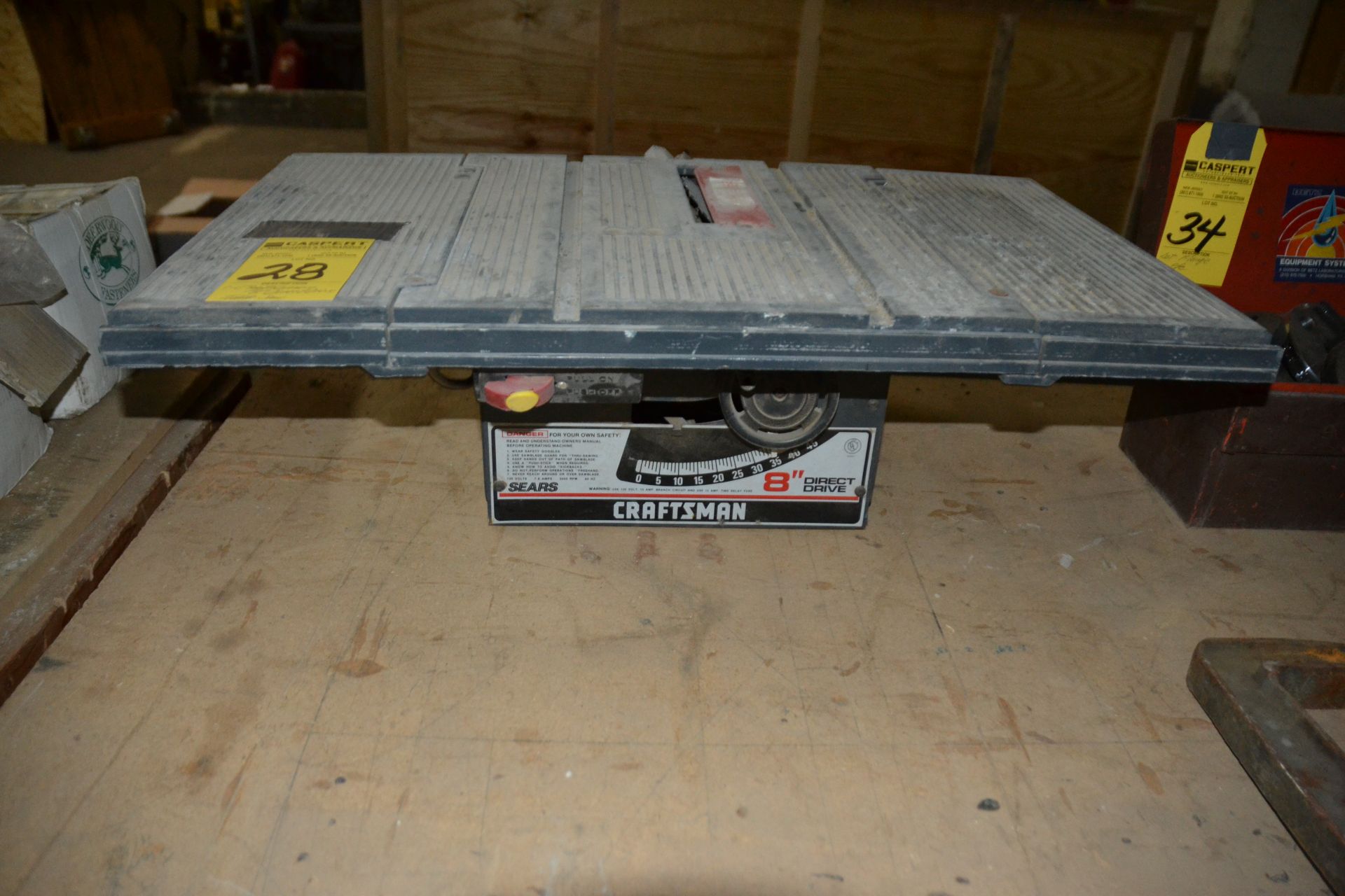 Craftsman 8" Direct Drive Table Saw