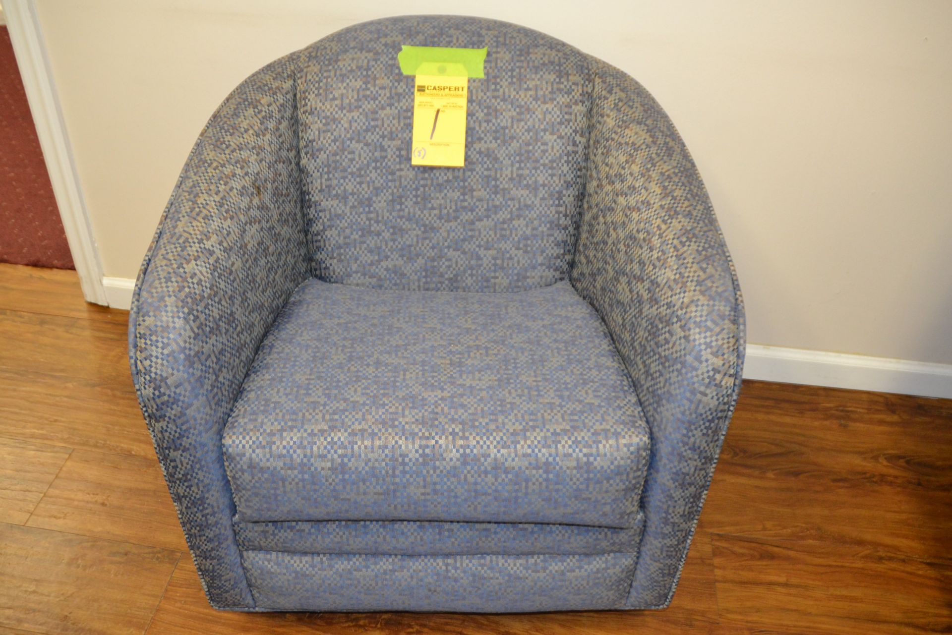 Swivel Upholstered Club Chairs