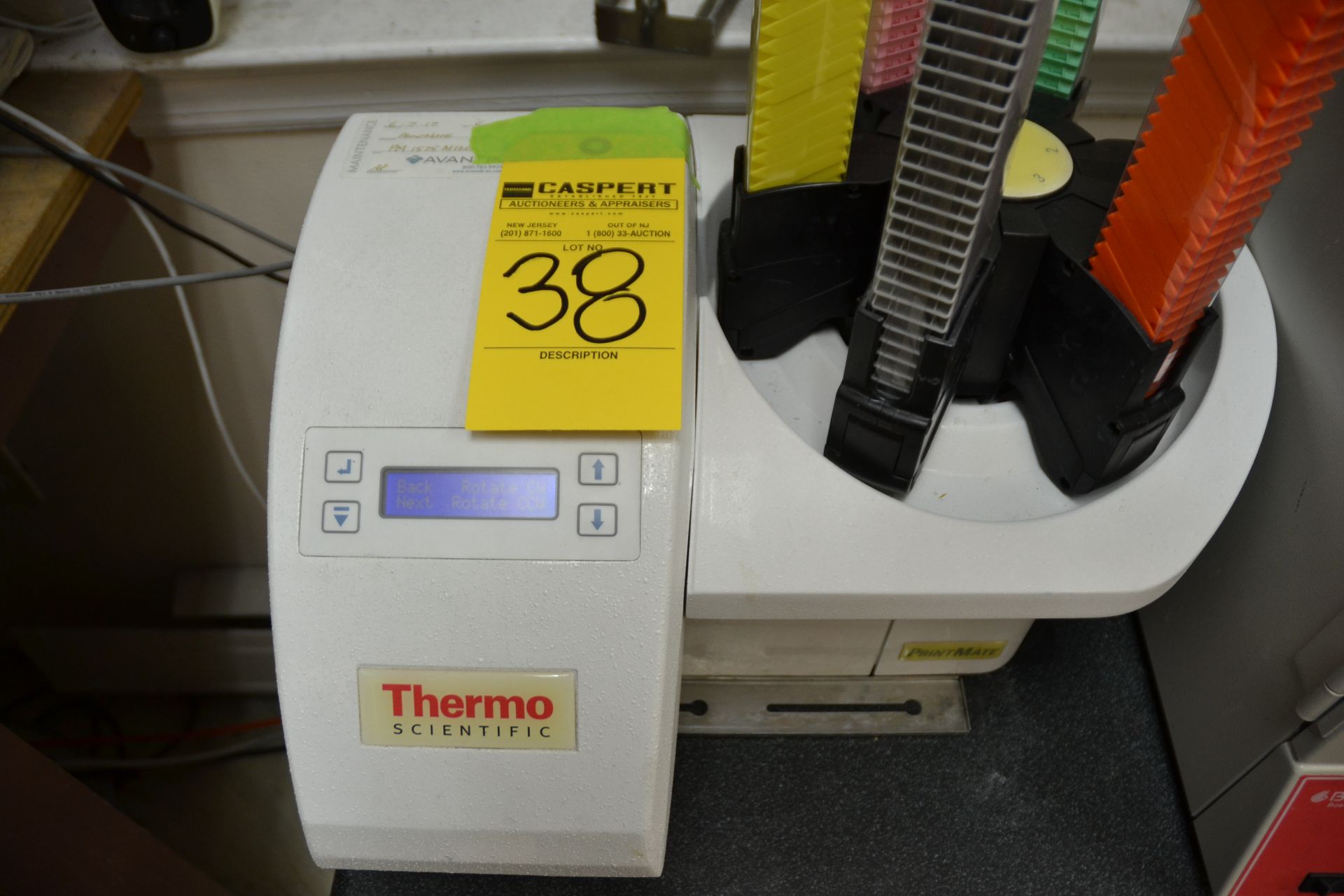 Thermo Scientific Print Mate, SN: PM1575M1201 with *NO COMPUTER, JUST MONITOR* - Image 2 of 3