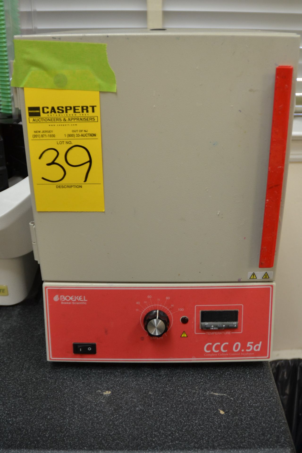 Boekel Scientific CCC 0.5d Complete Culture Control Incubator, SN: 104025401